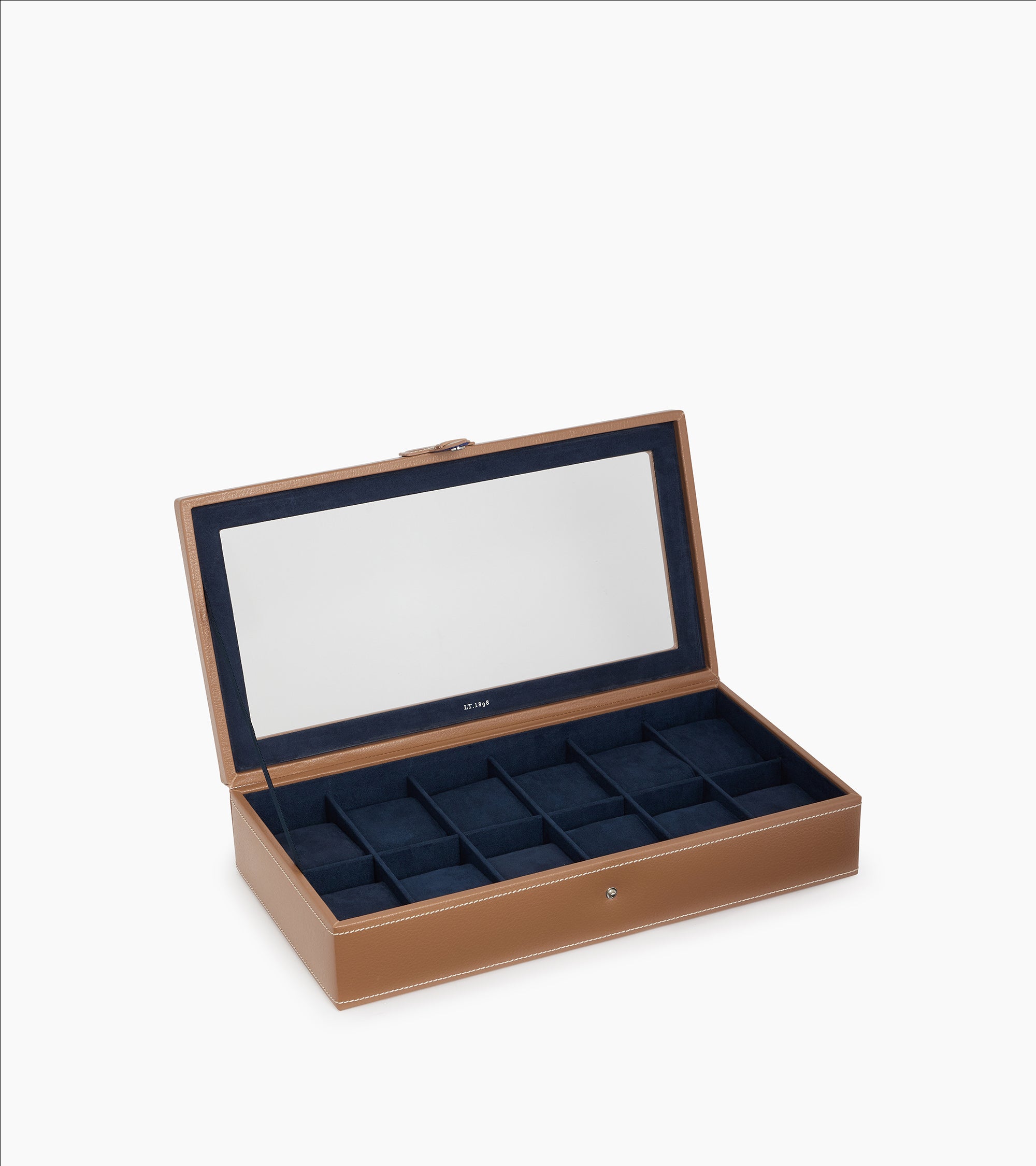 12 slot watch box