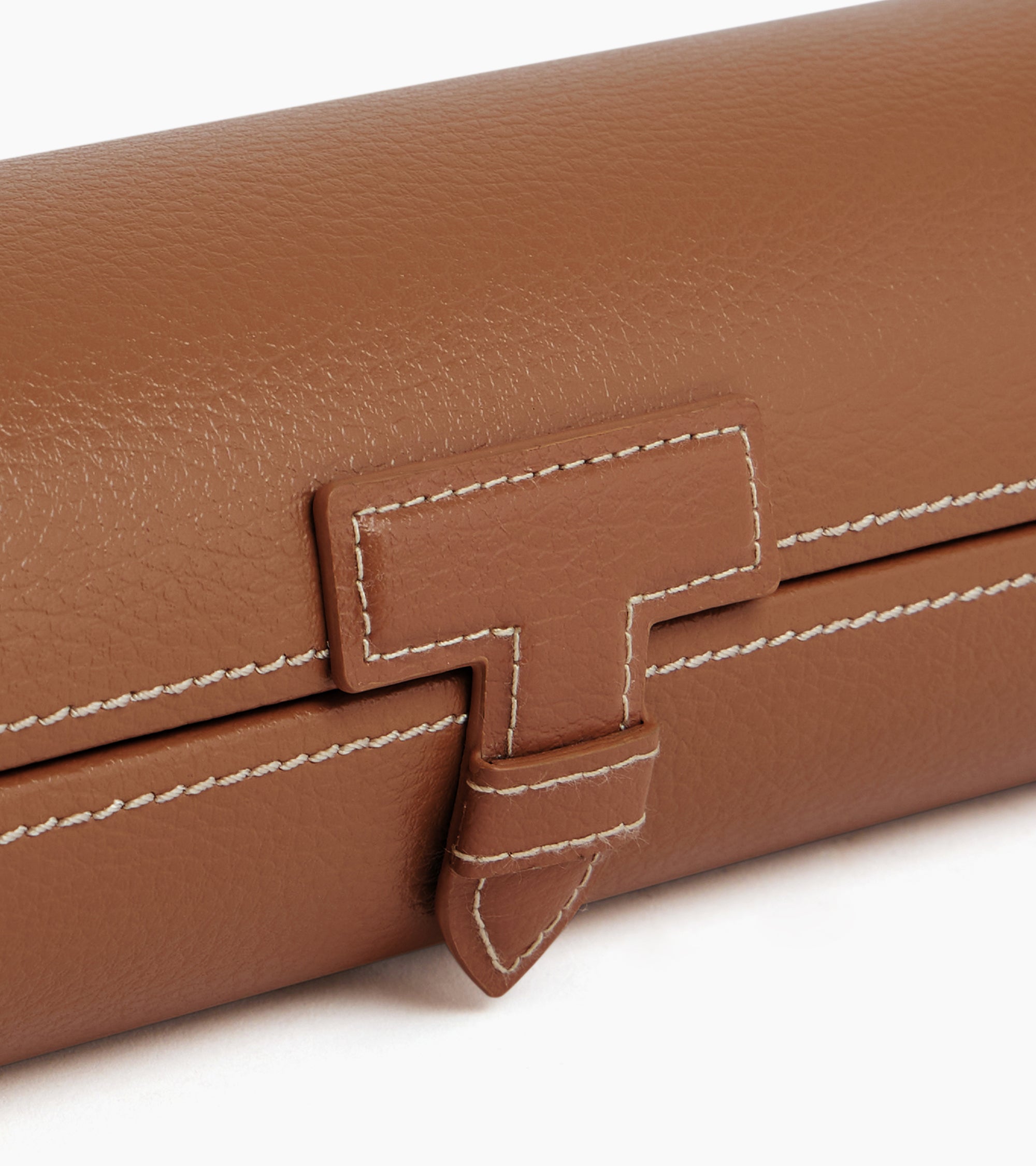 Leather box for 3 watches