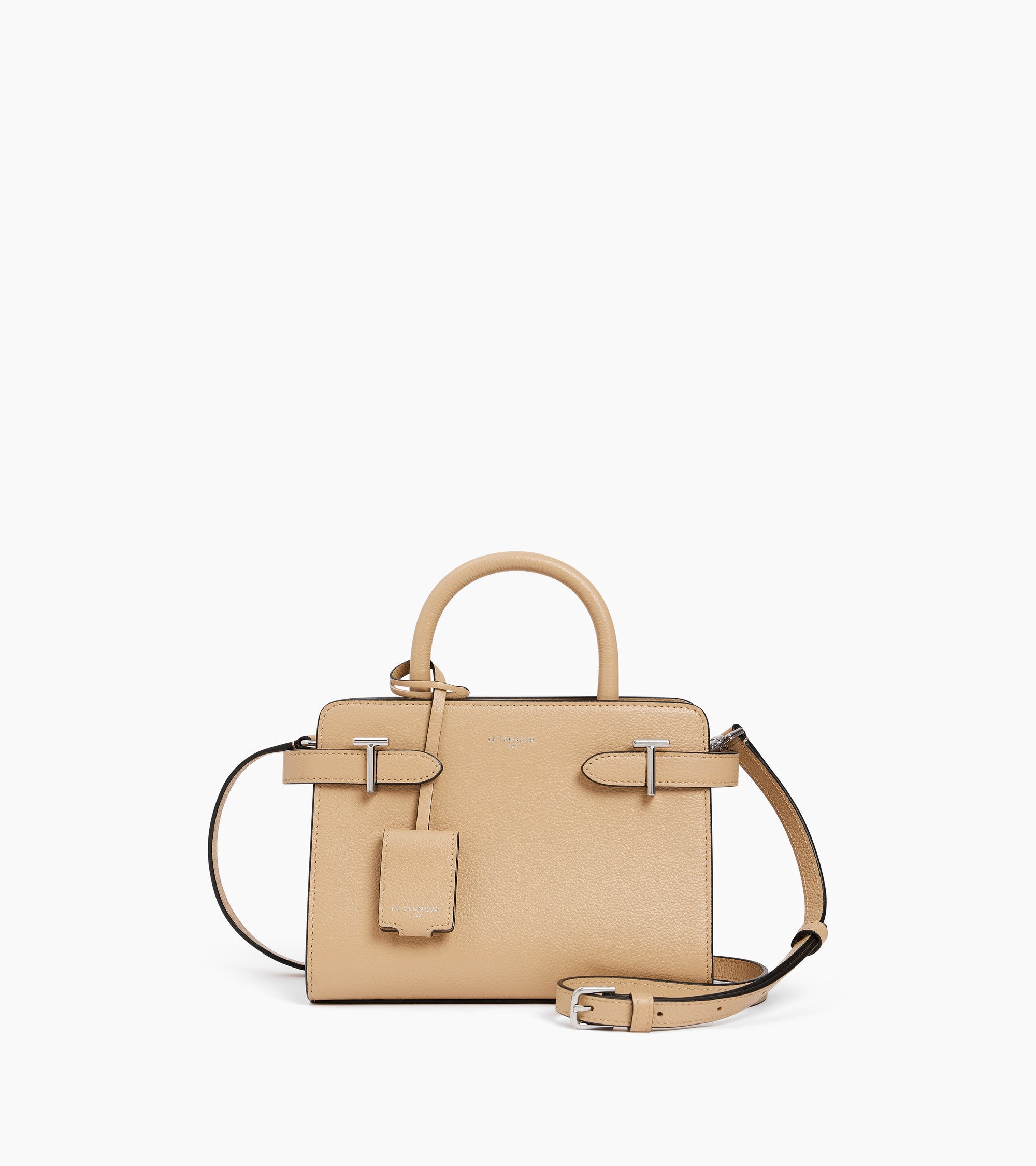 Emilie small handbag in grained leather