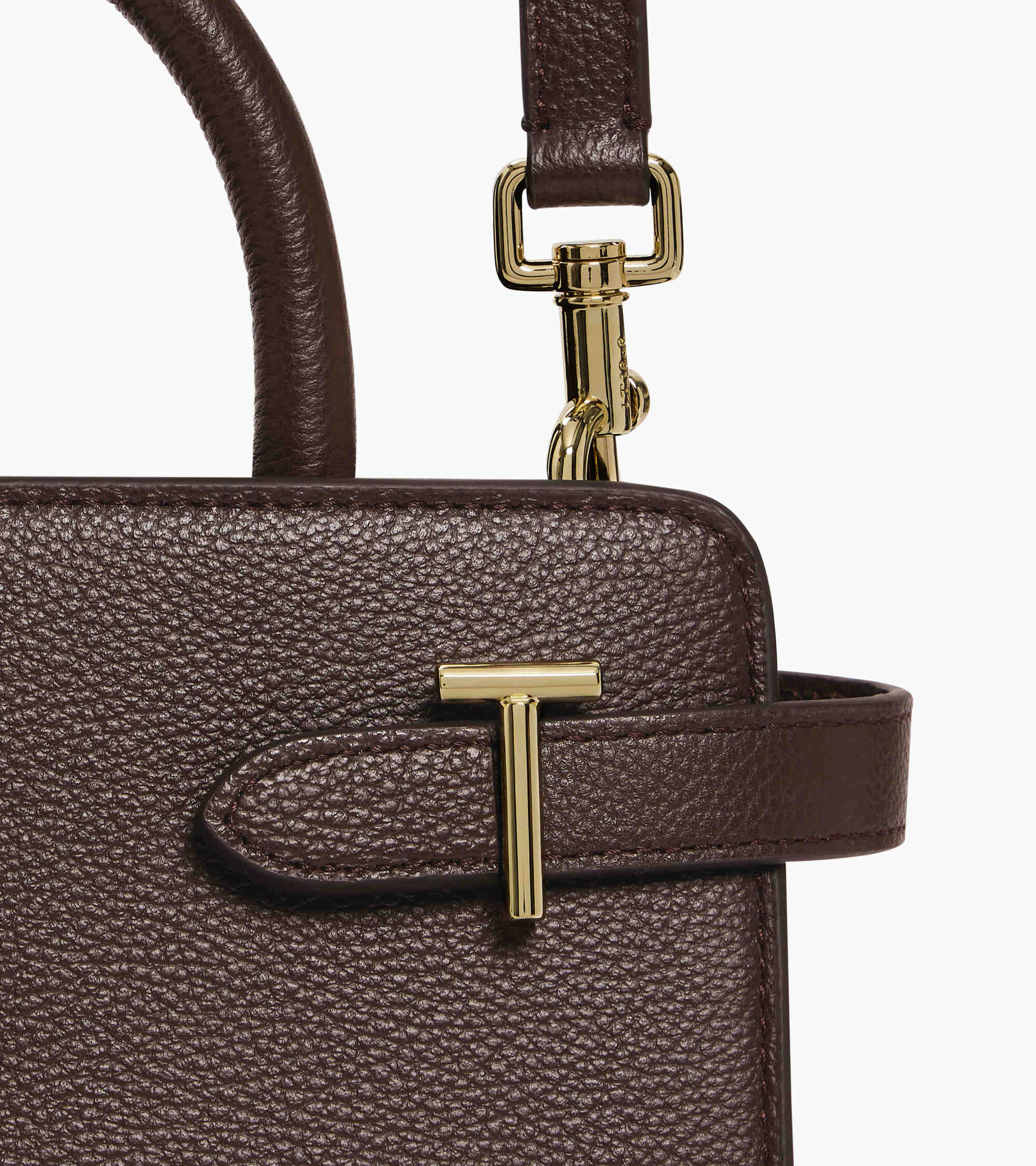 Emilie small handbag in grained leather