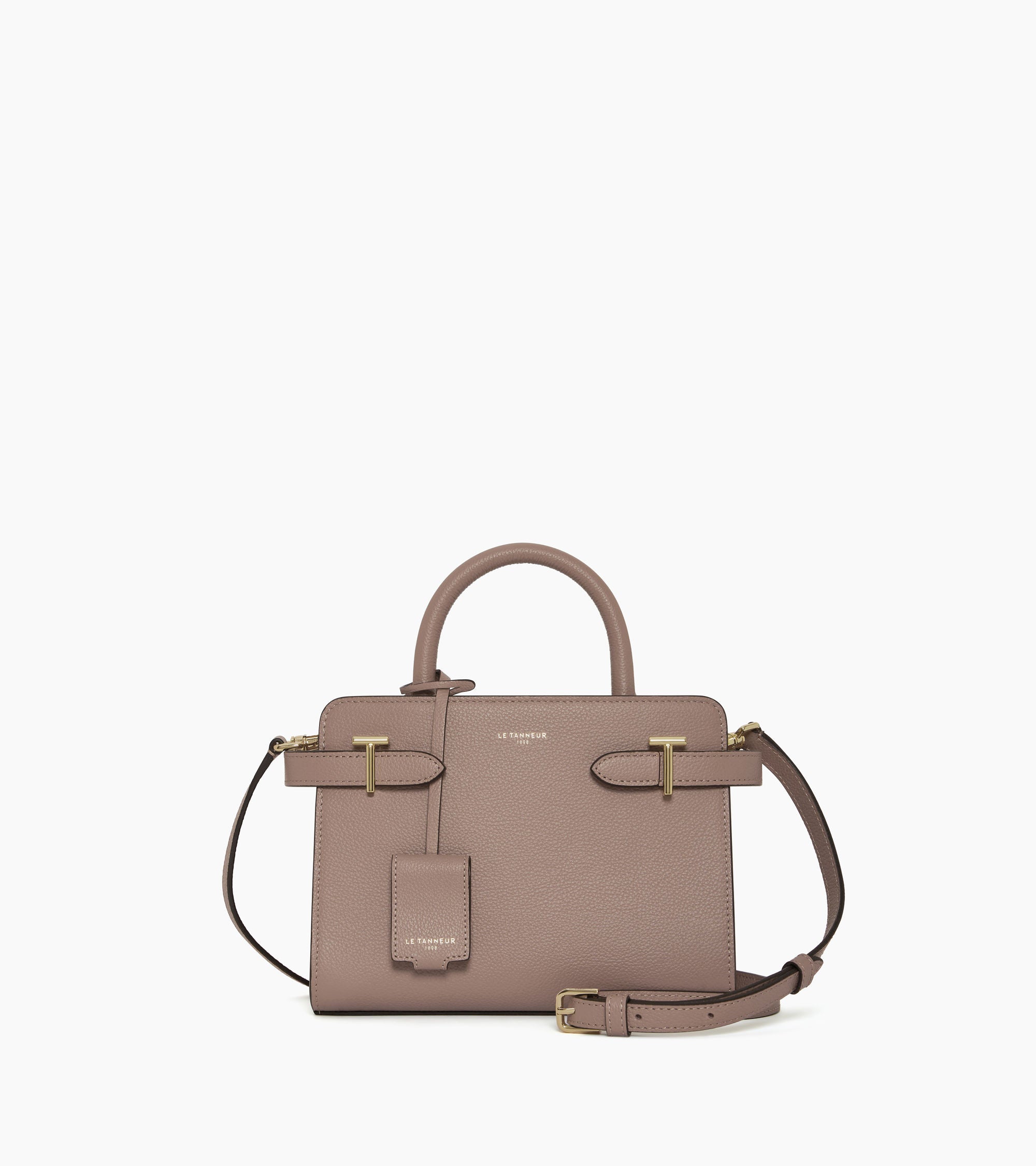 Emilie small handbag in grained leather