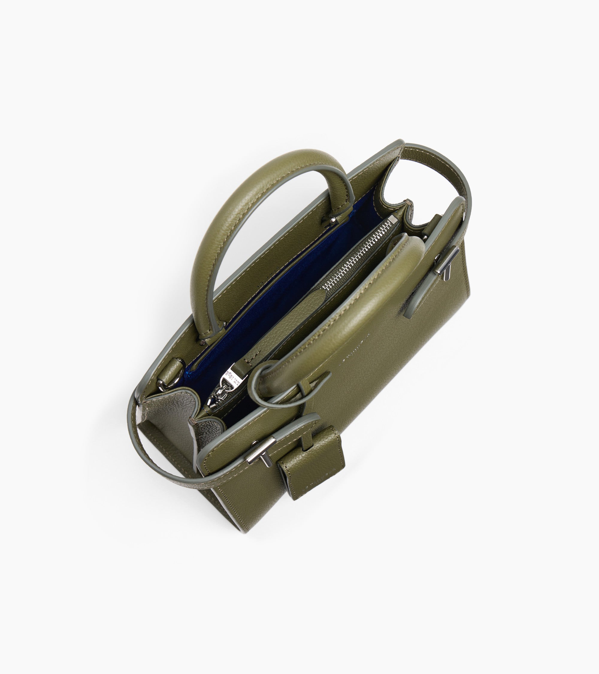 Emilie small handbag in grained leather