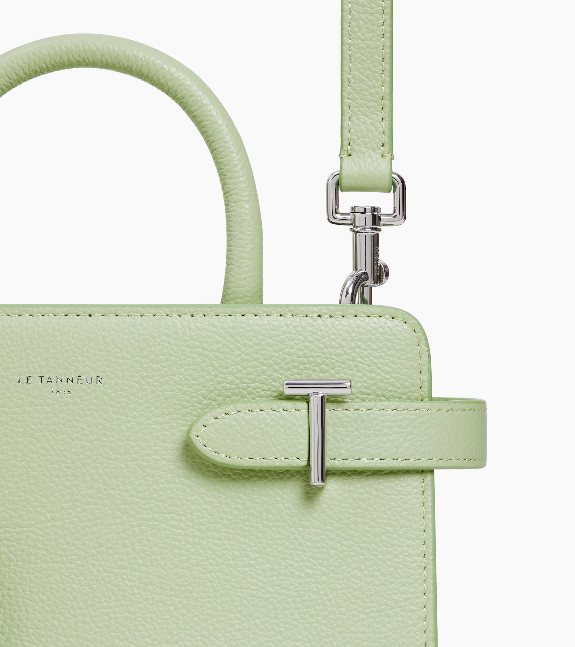 Emilie small handbag in grained leather