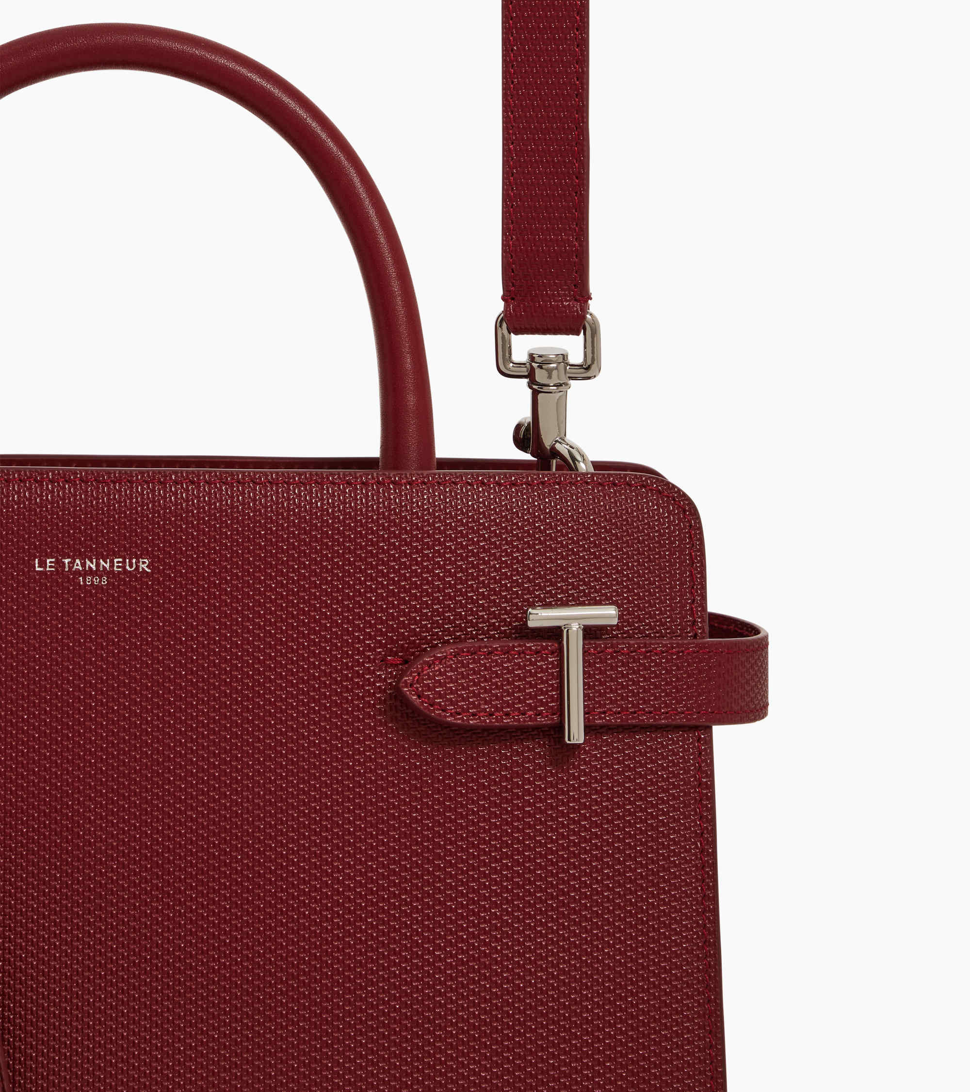 Emilie medium-sized handbag in signature T leather
