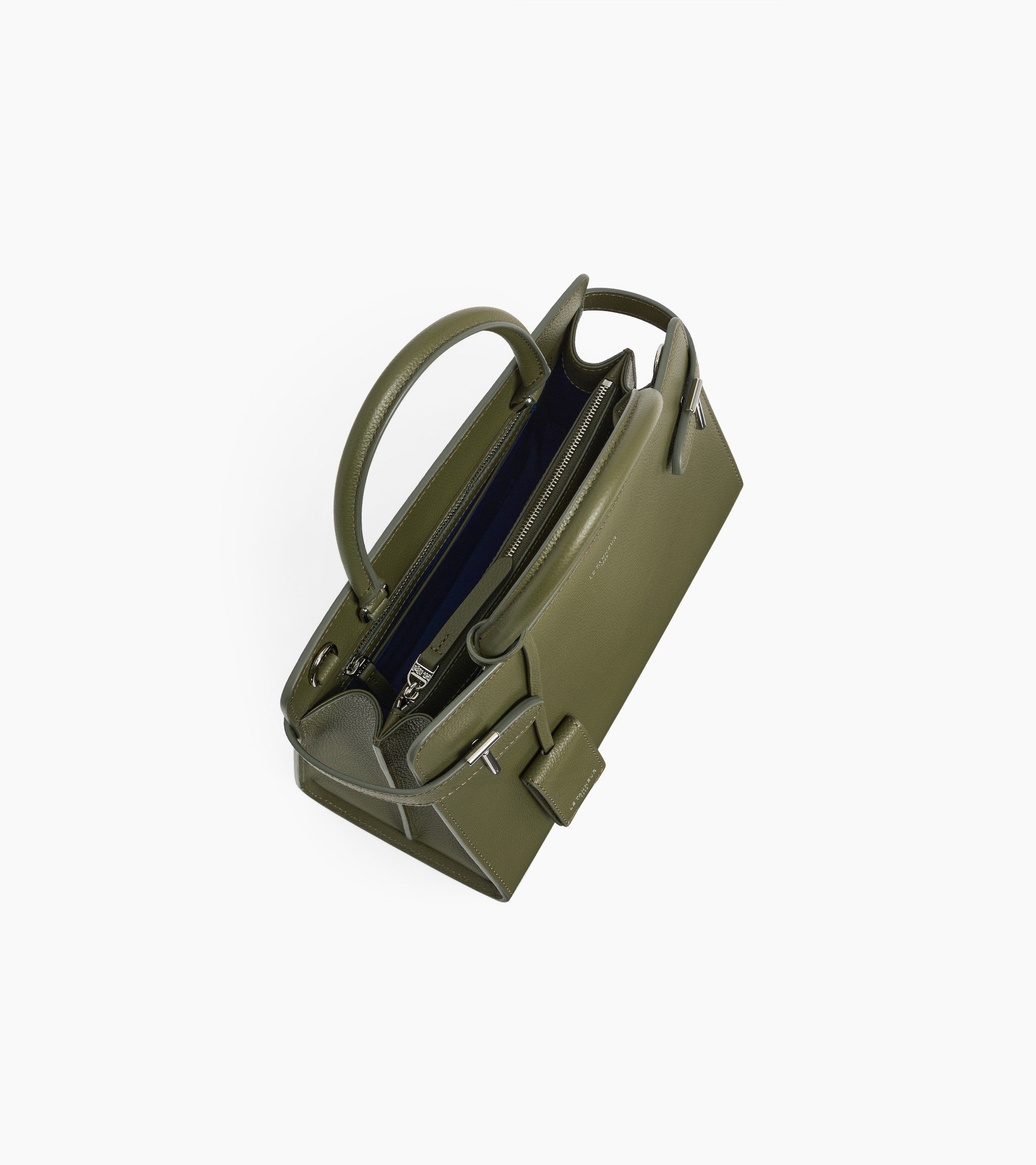 Emilie medium-sized handbag in grained leather