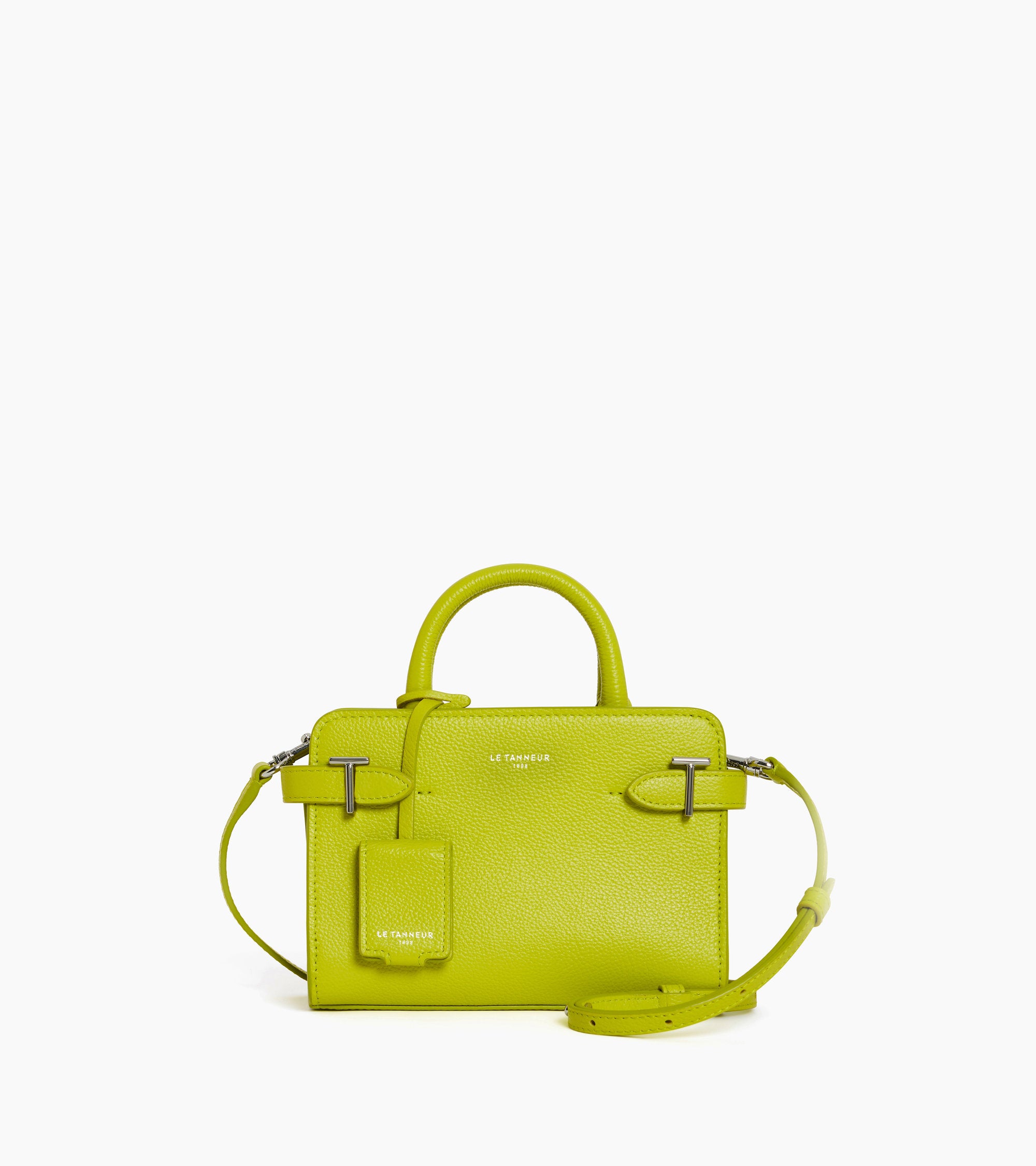 Emilie mini handbag in grained leather