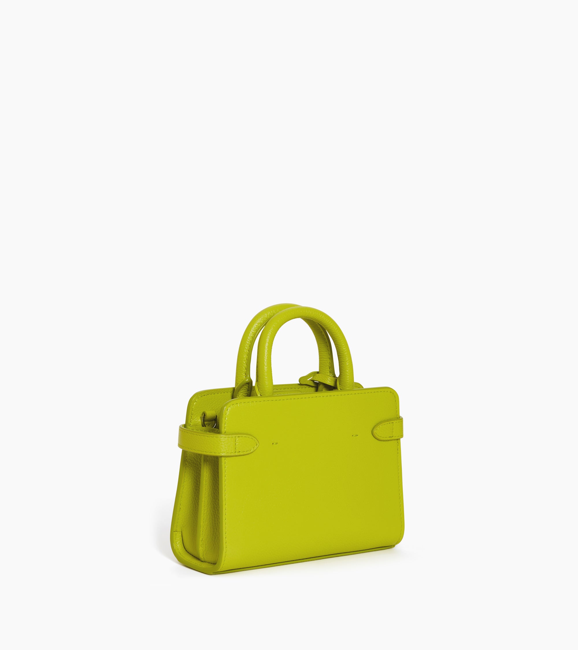 Emilie mini handbag in grained leather