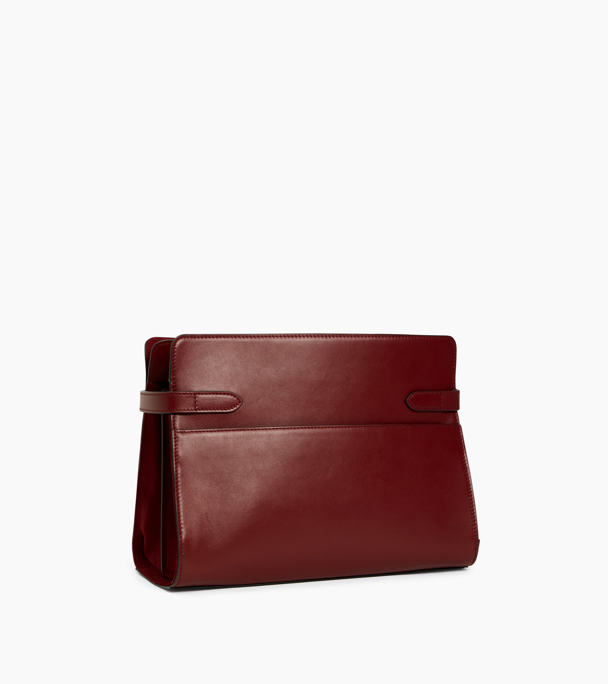 Emie large shoulderbag in smooth leather and nubuck