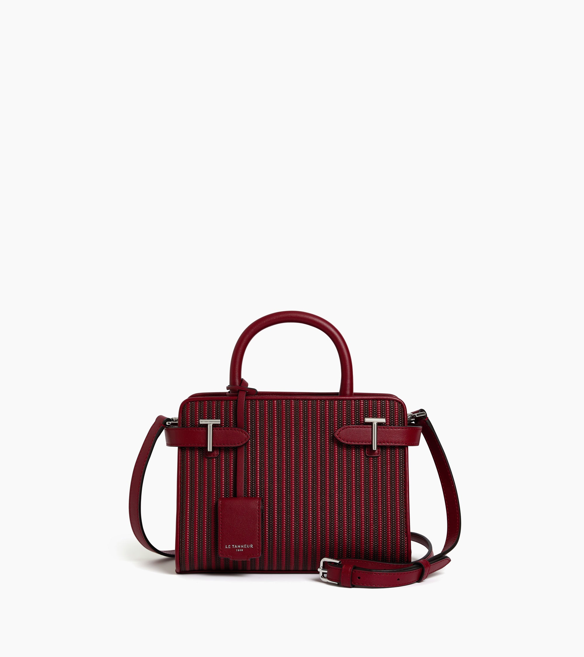 Emilie small handbag in braided leather