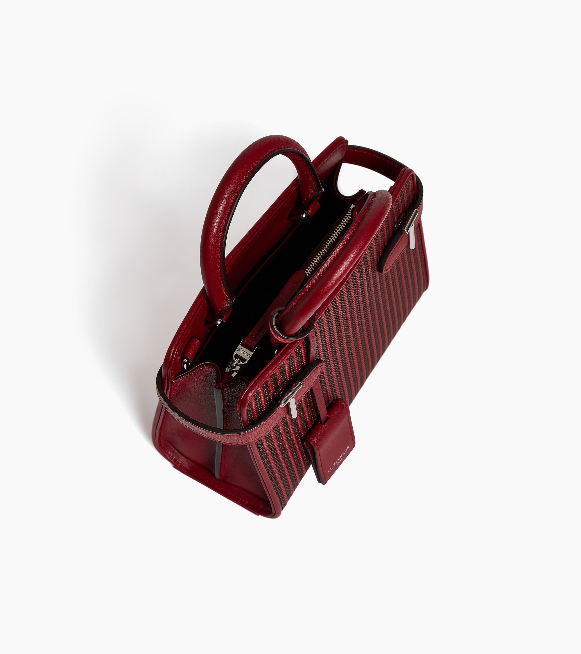 Emilie small handbag in braided leather