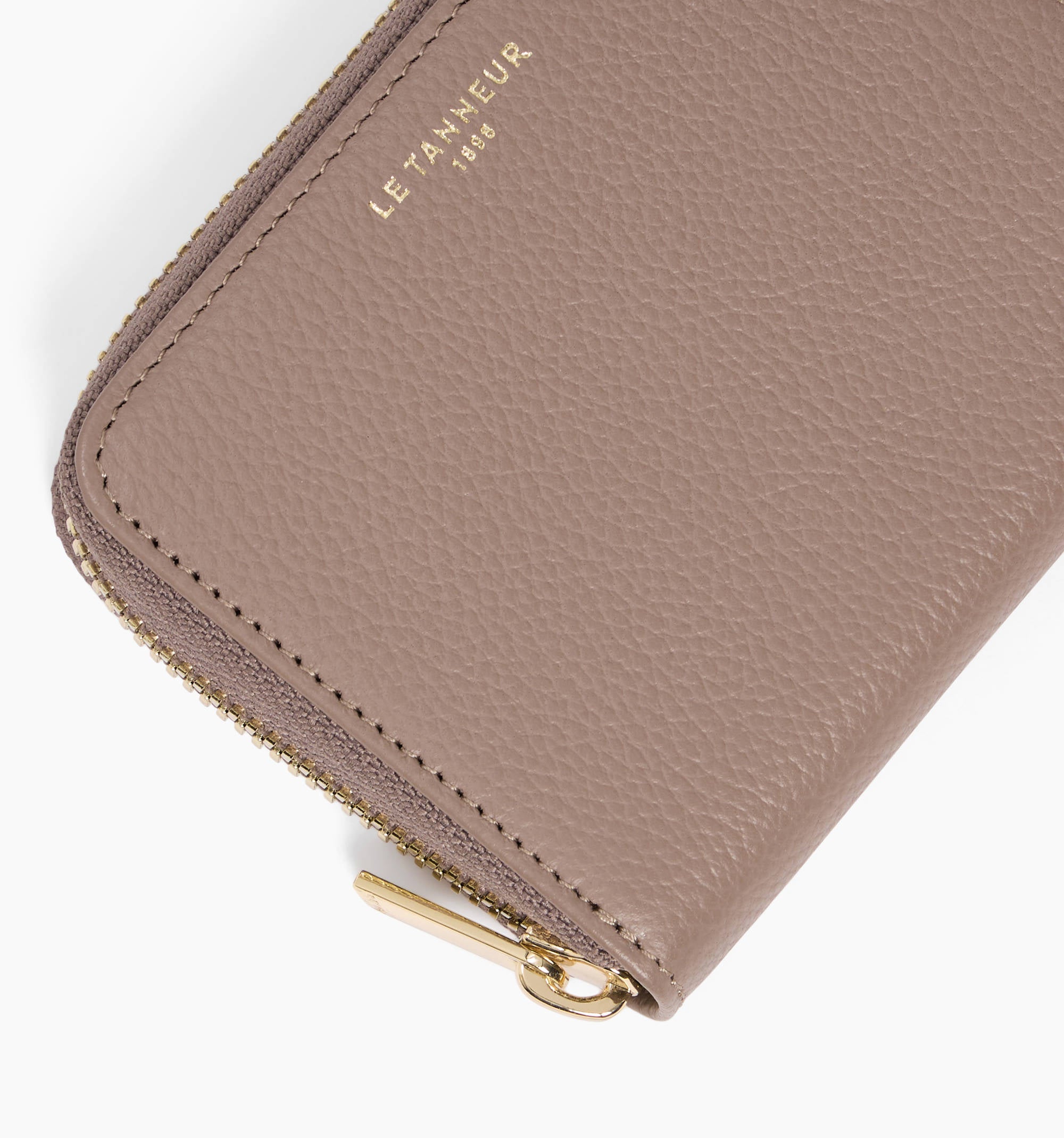 Emilie coin purse in grained leather