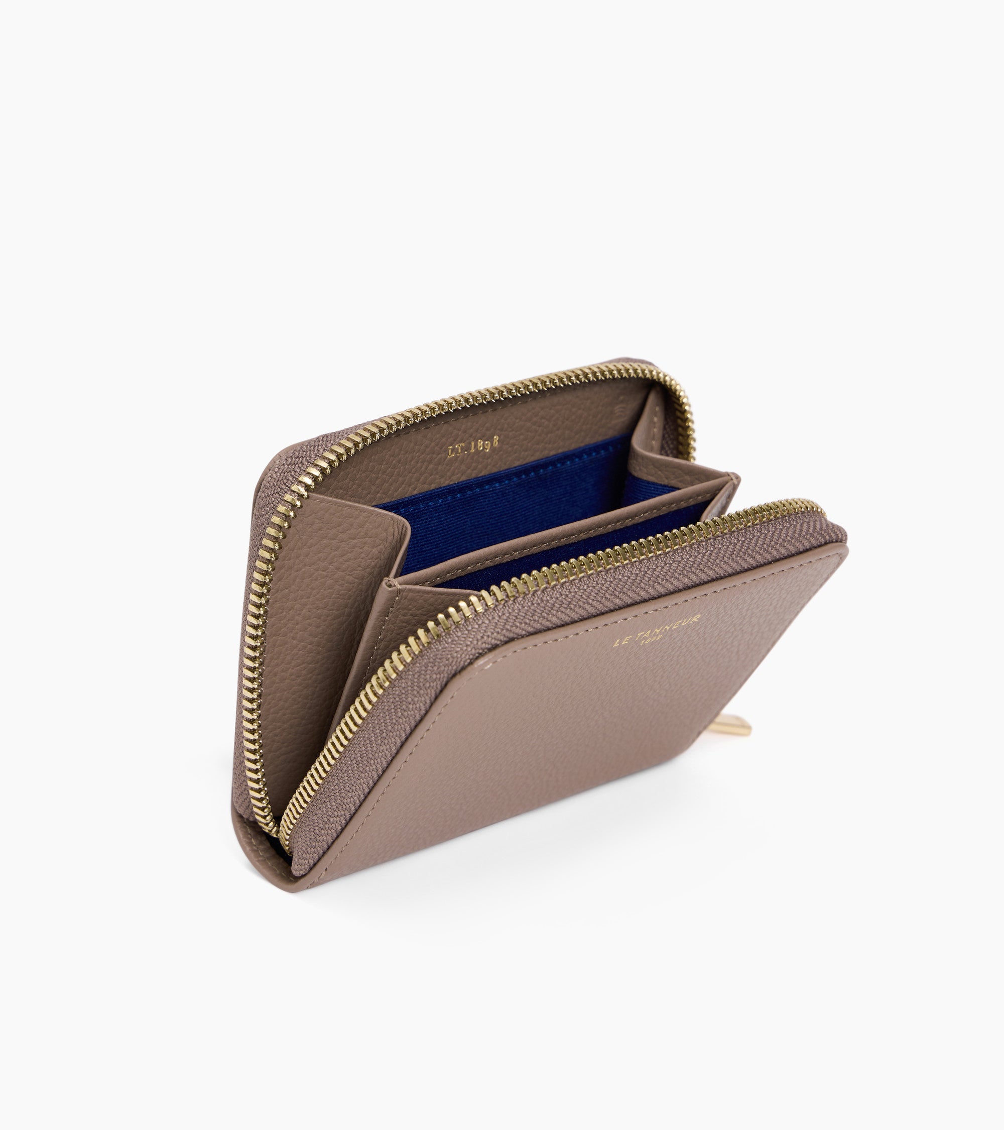 Emilie coin purse in grained leather