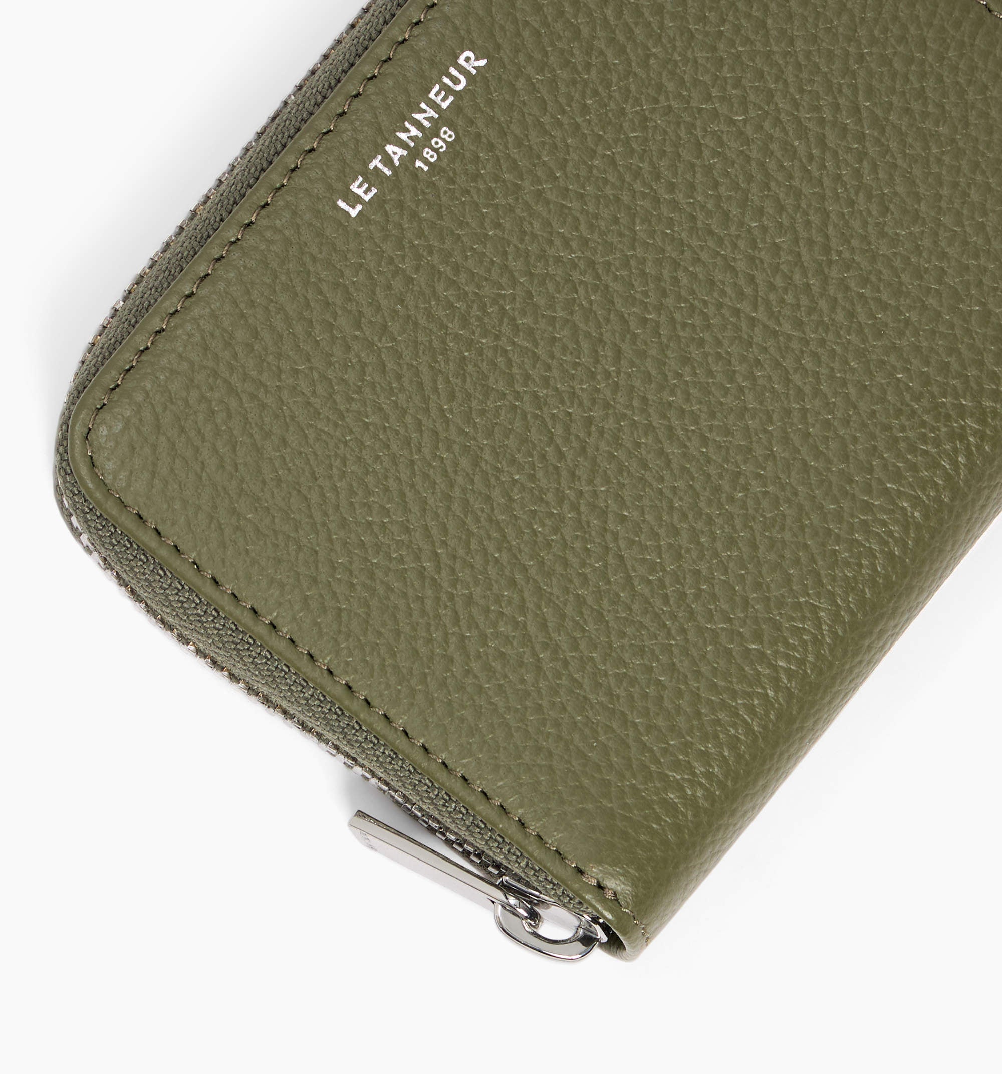 Emilie coin purse in grained leather