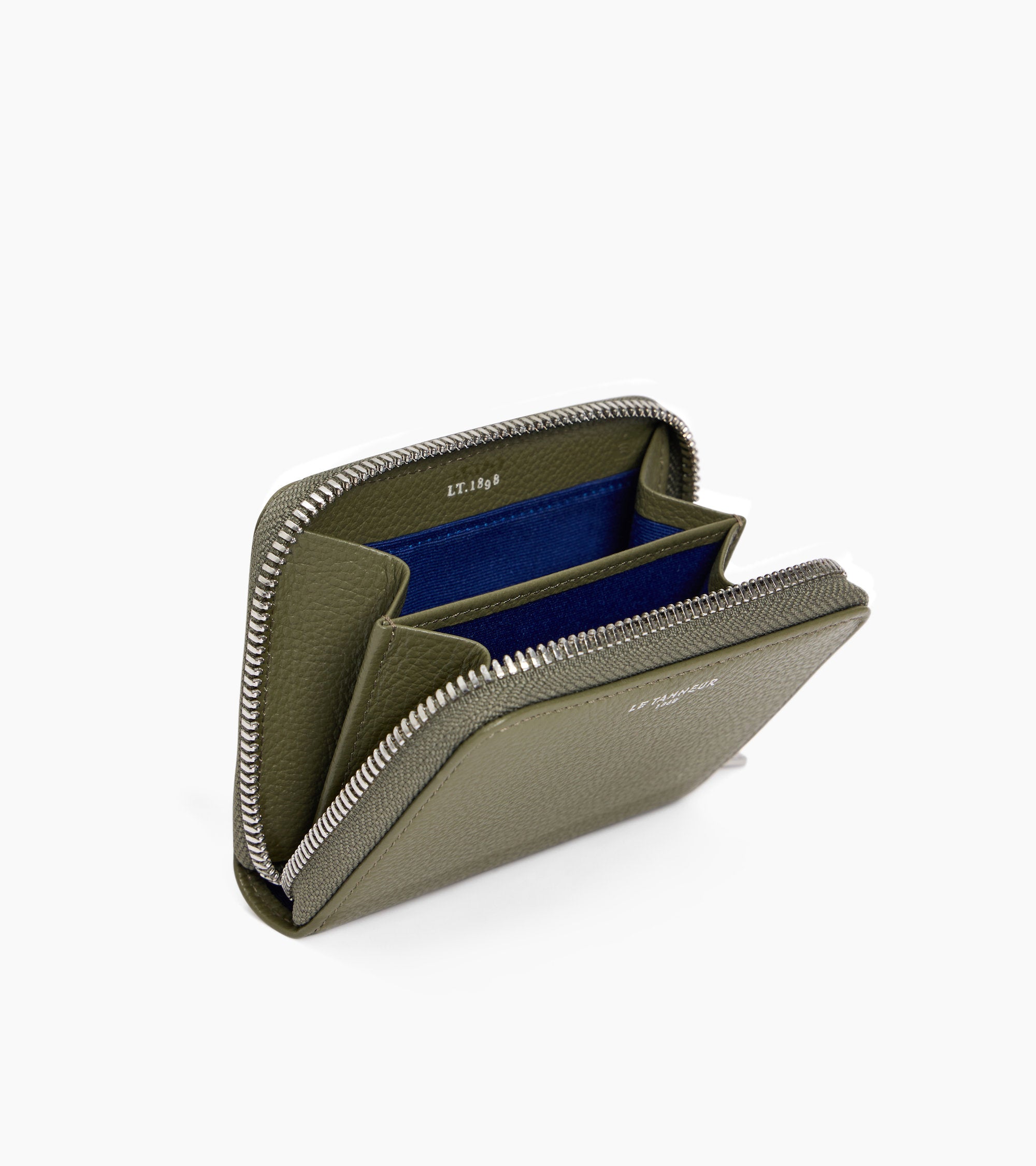 Emilie coin purse in grained leather