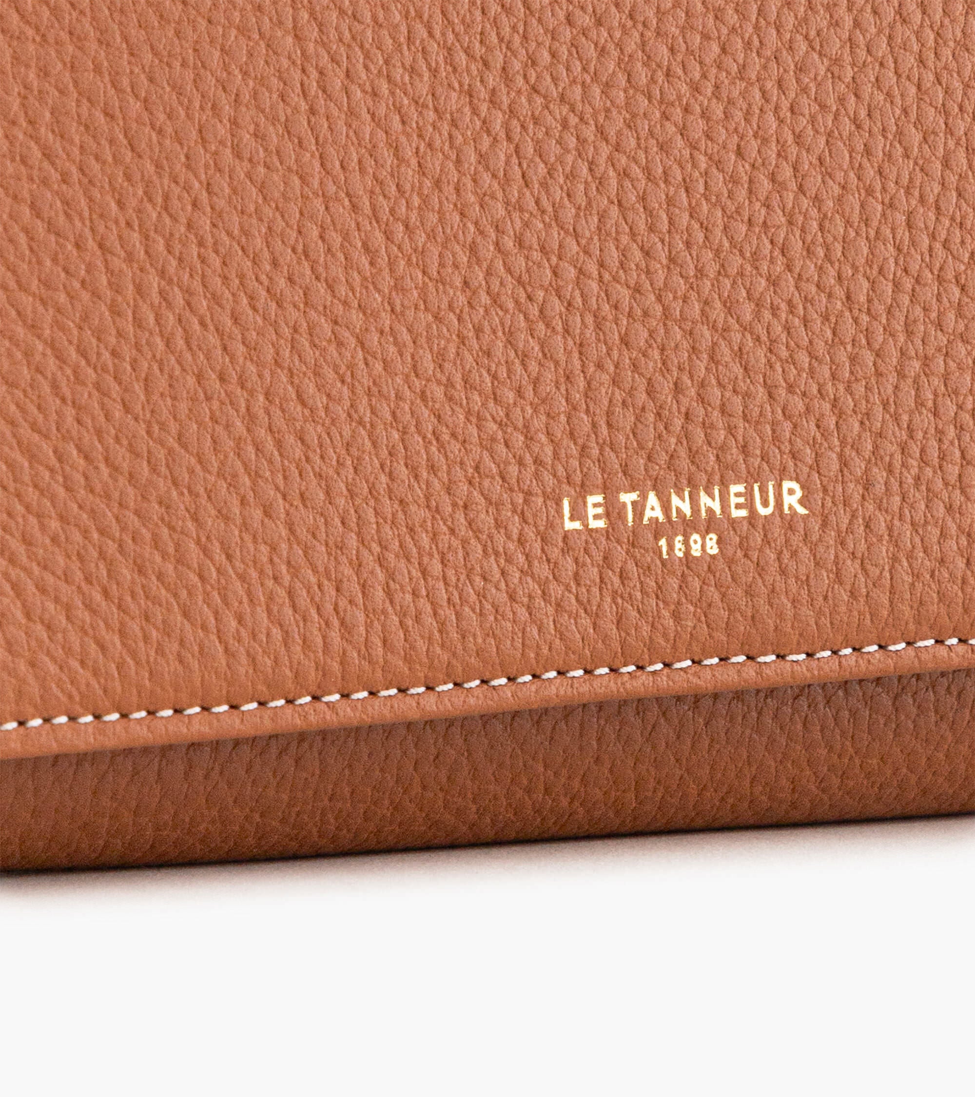 Emilie wallet in grained leather