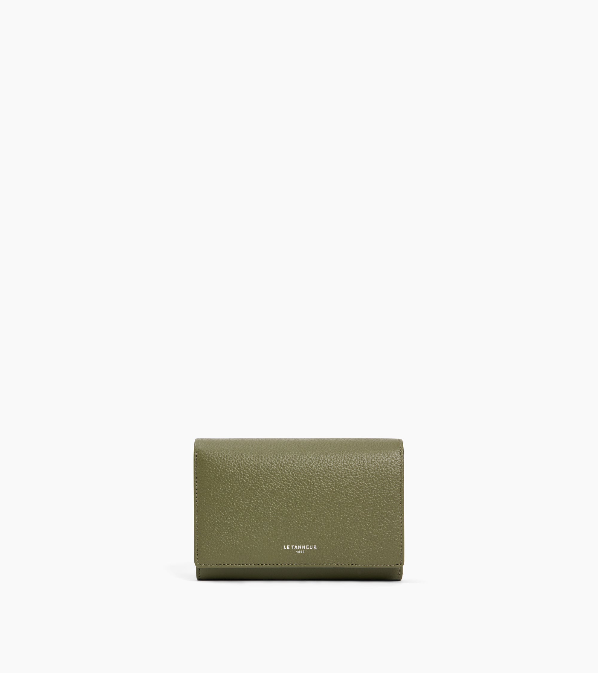 Emilie wallet in grained leather
