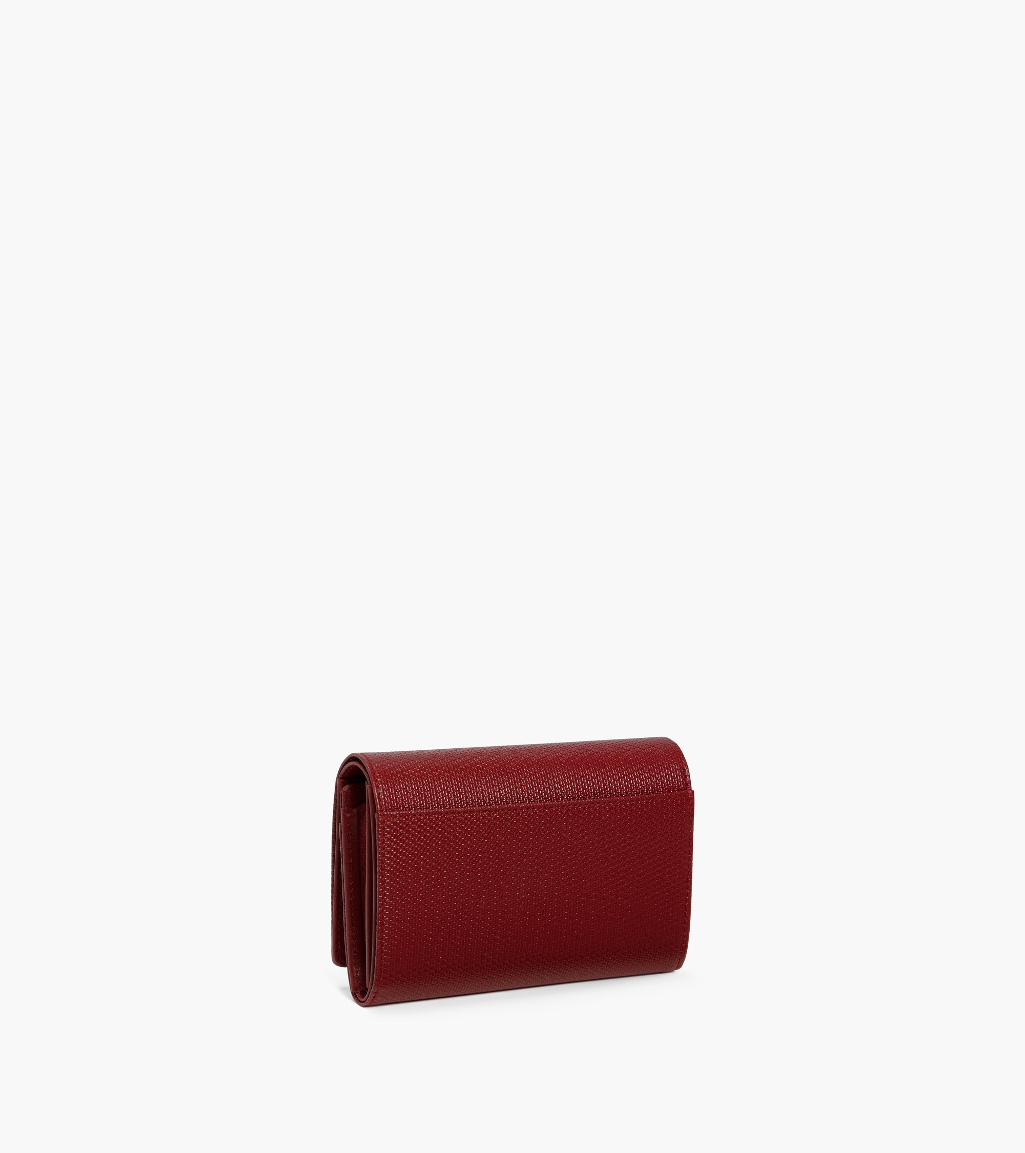 Emilie T signature leather wallet