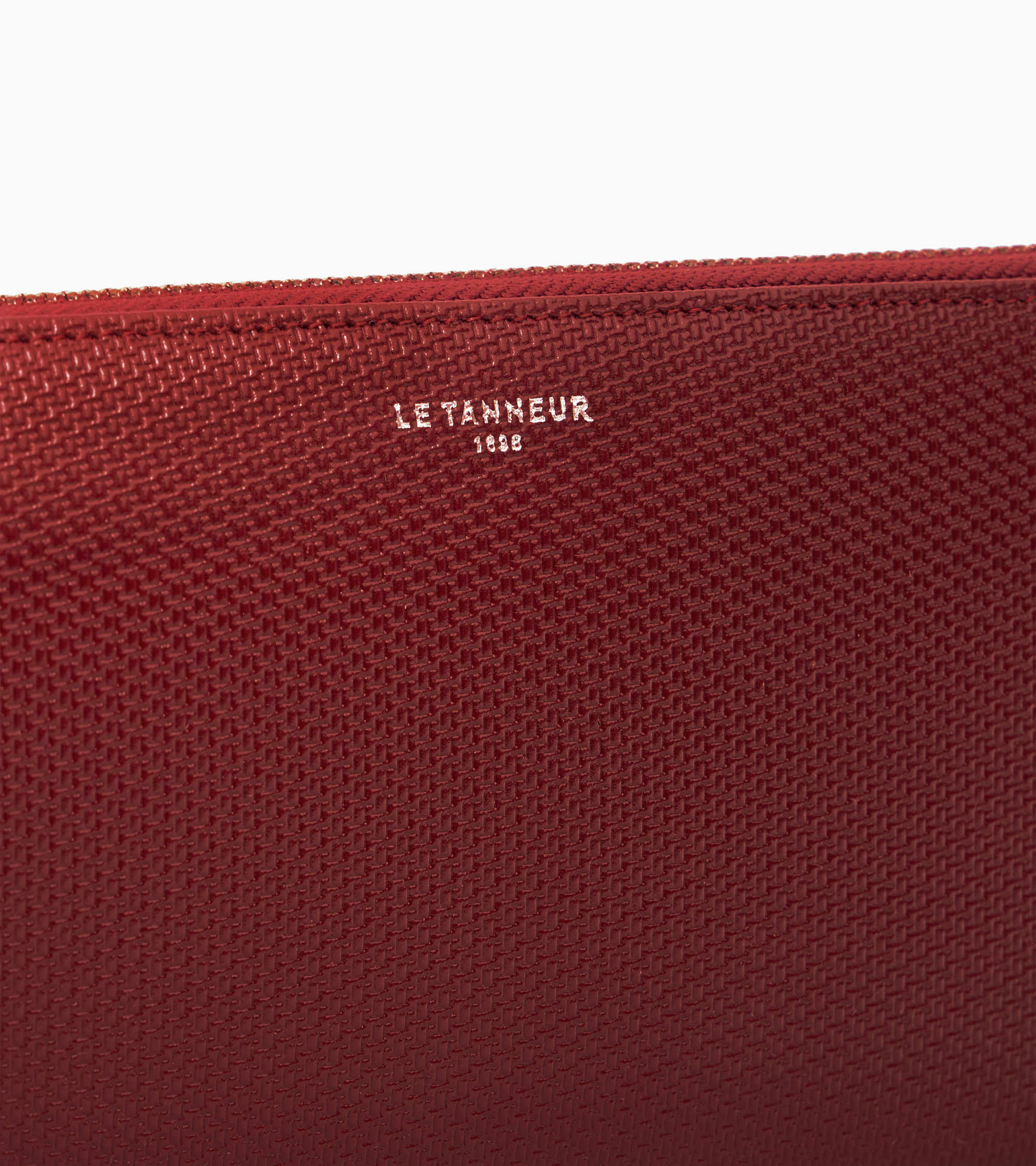 Emilie zipped travel companion in signature T leather