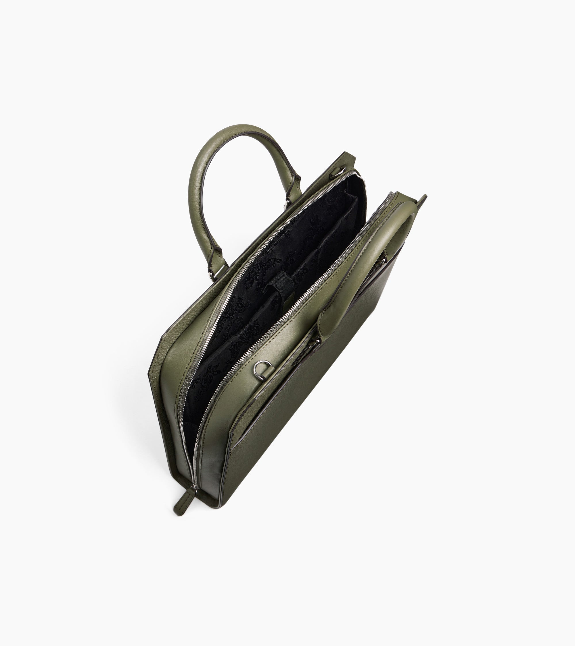 Gaston 15" document holder in crossed-grain leather