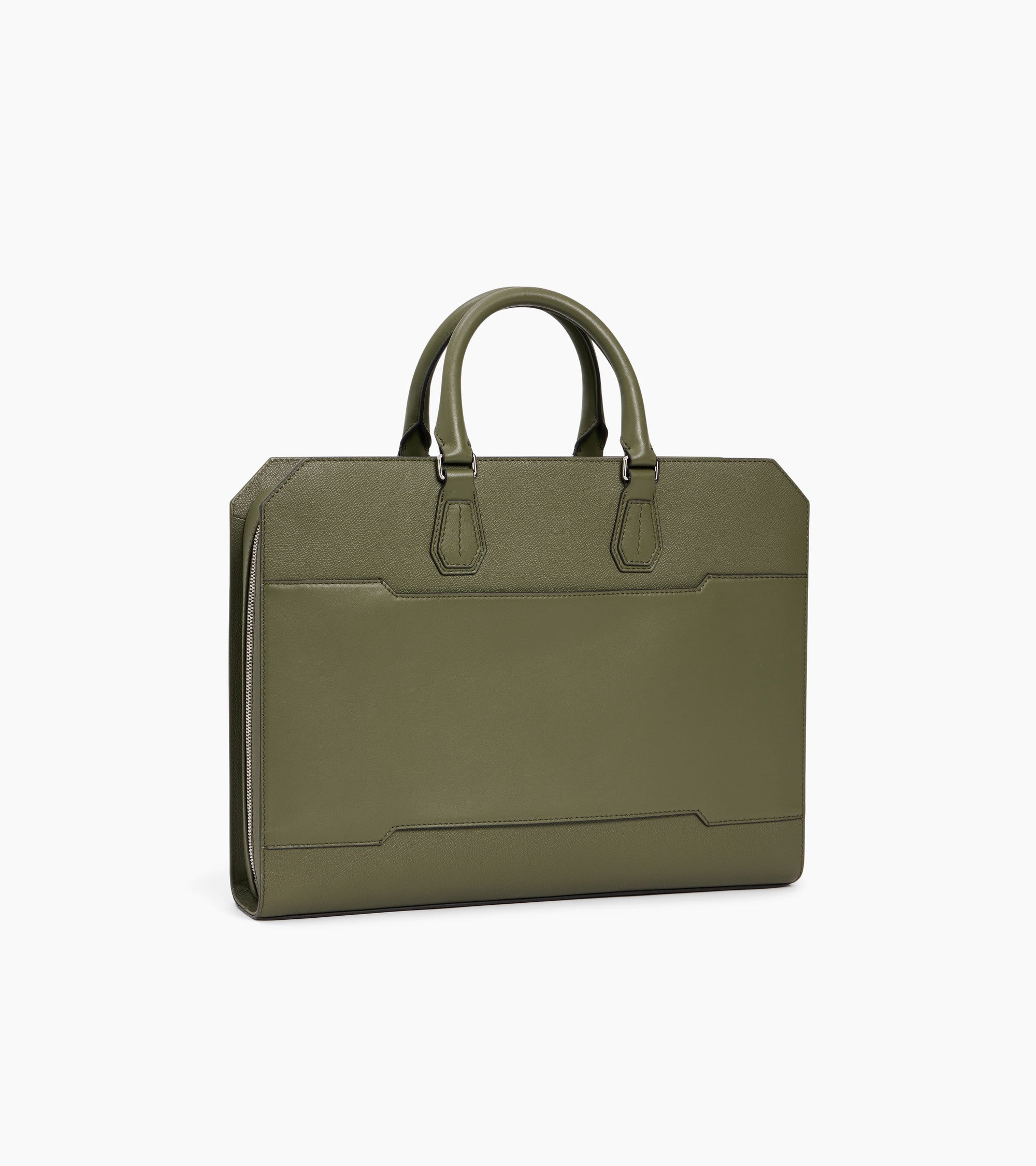 Gaston 15" document holder in crossed-grain leather