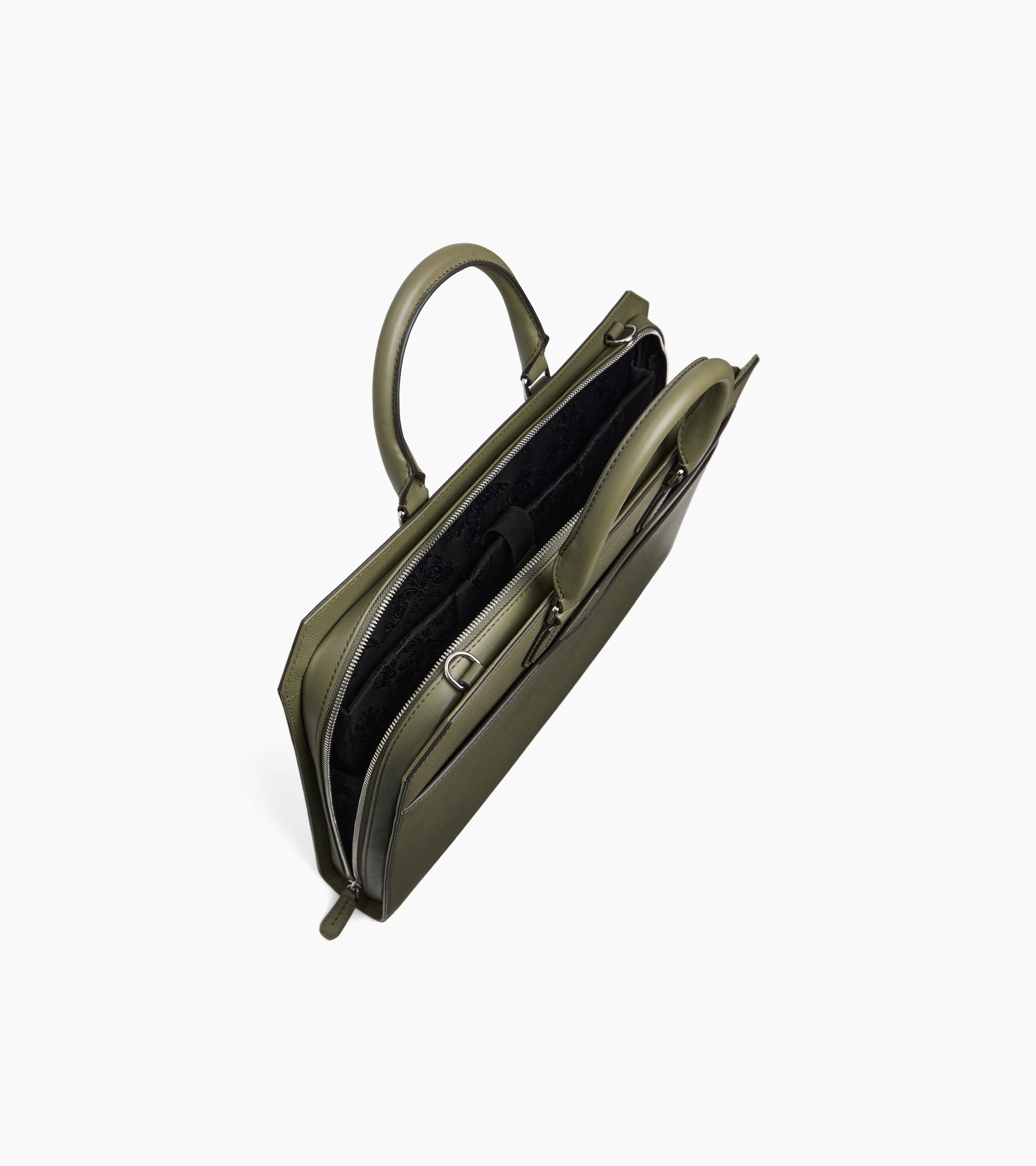 Gaston slim 15" document holder in crossed-grain leather