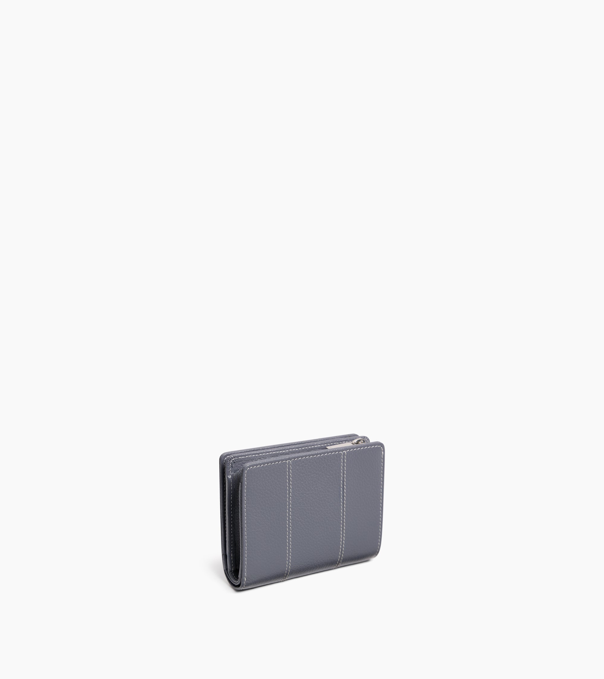 Marguerite small wallet in grained leather