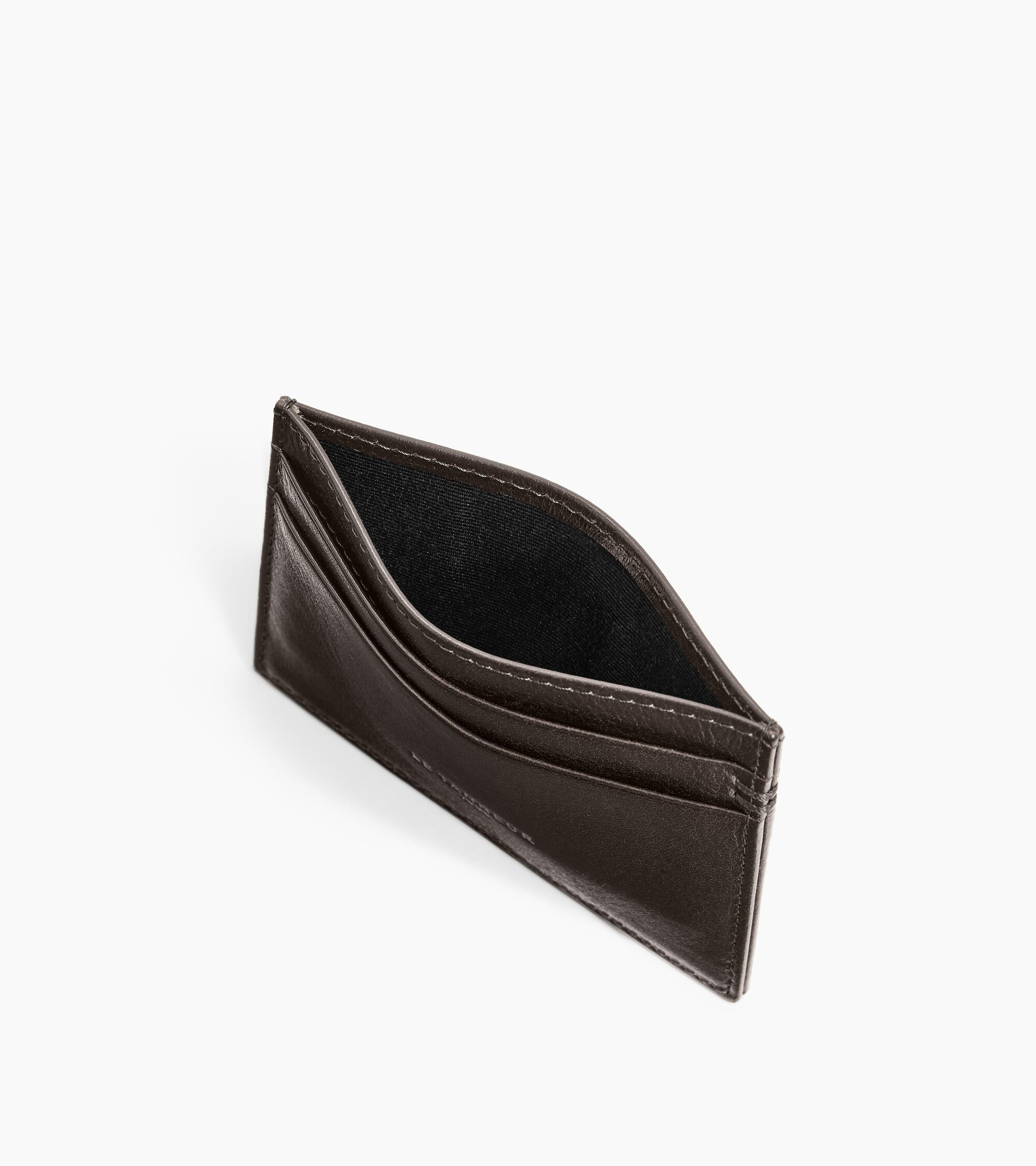 Lucien card holder in oiled leather