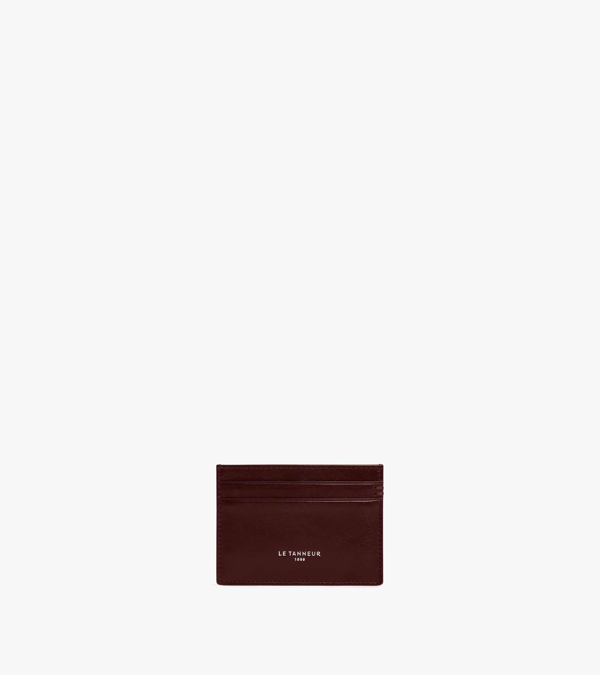 Lucien card holder in oiled leather