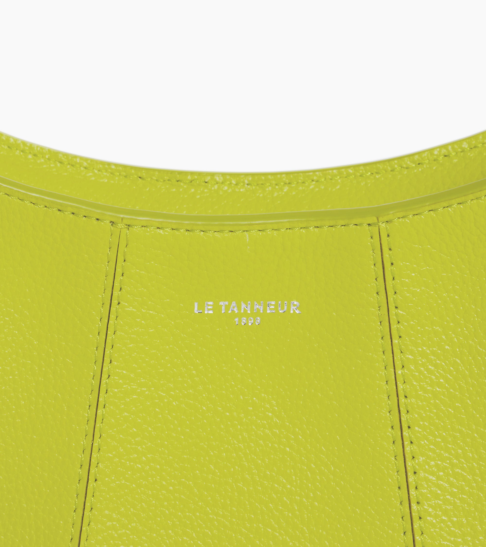 Juliette small half-moon bag in grained leather