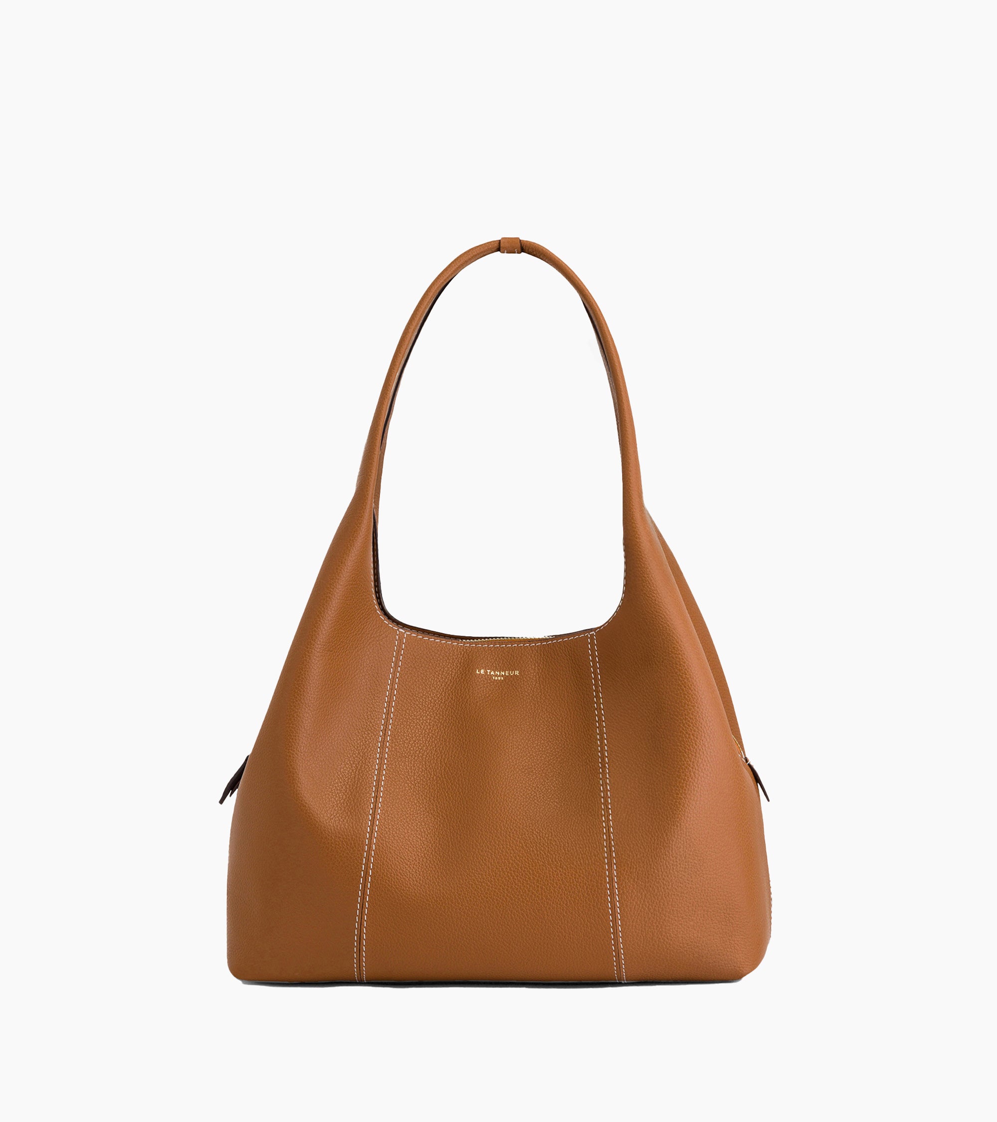 Juliette medium-sized shoulder bag in grained leather