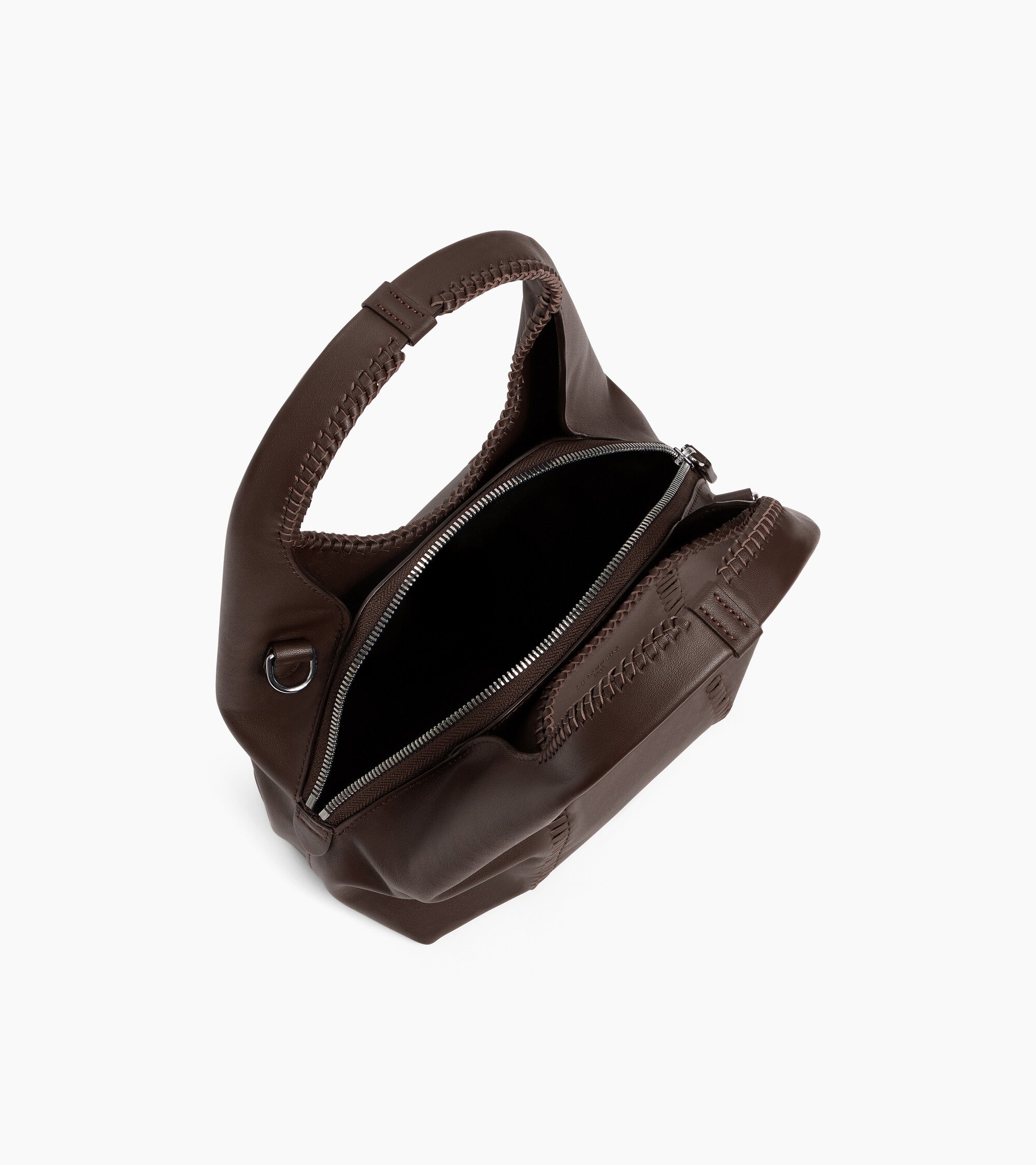 Juliette small handbag with topstitching in smooth leather