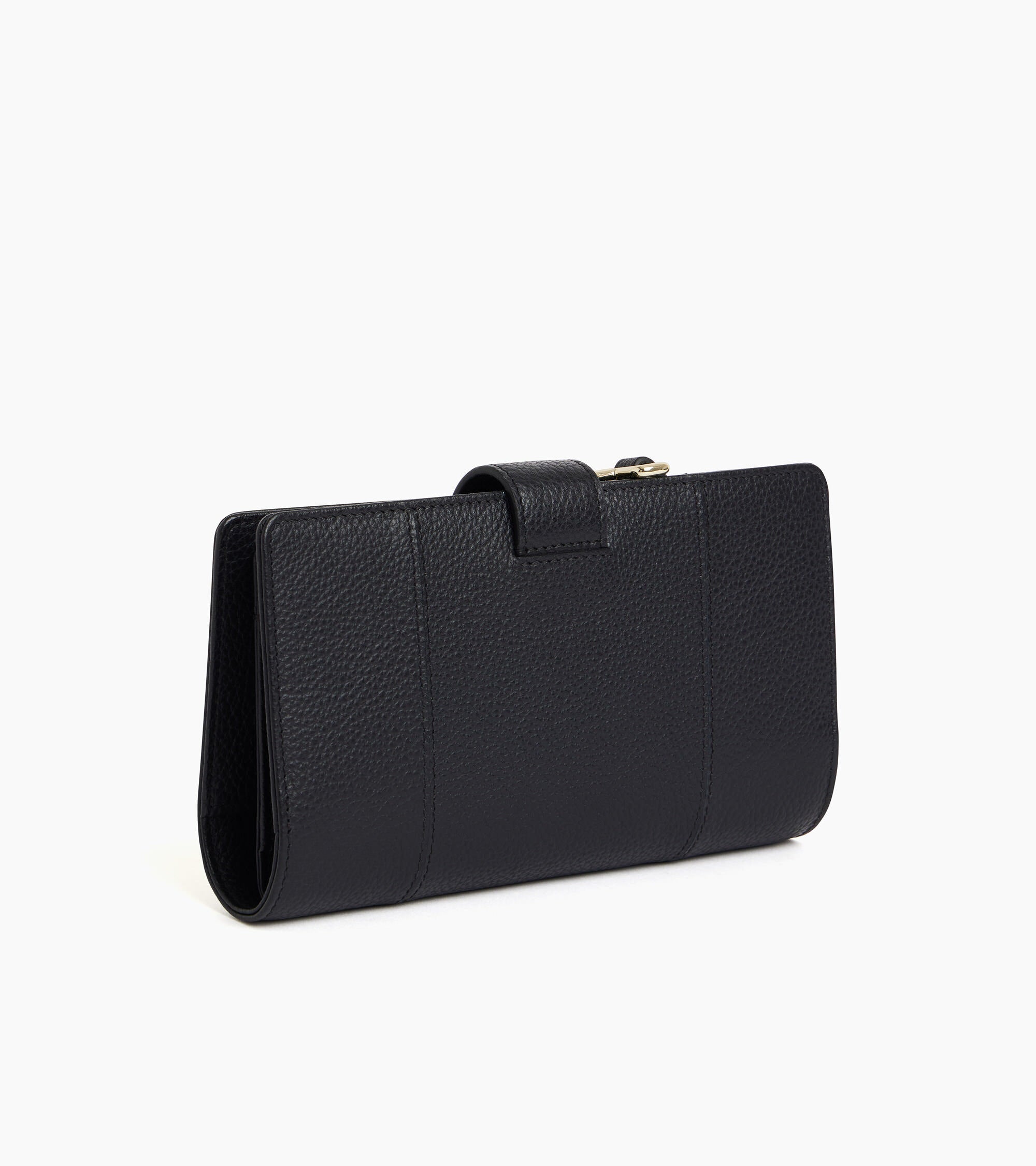 Juliette coin pocket wallet in grained leather