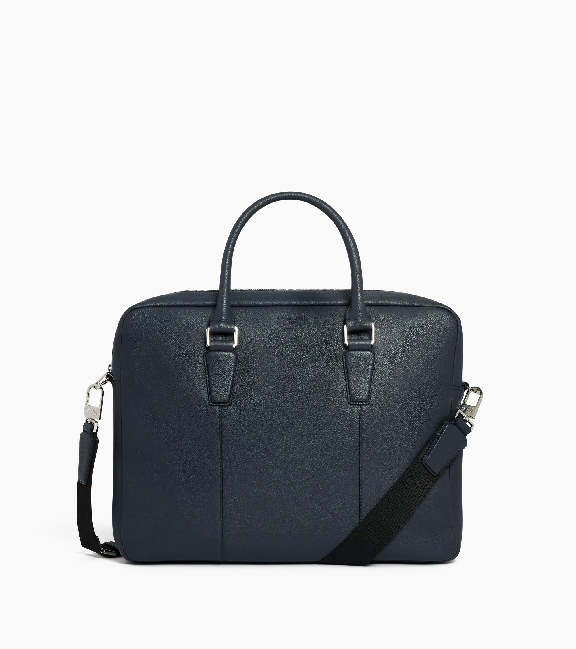 Marceau small 14" briefcase in grained leather