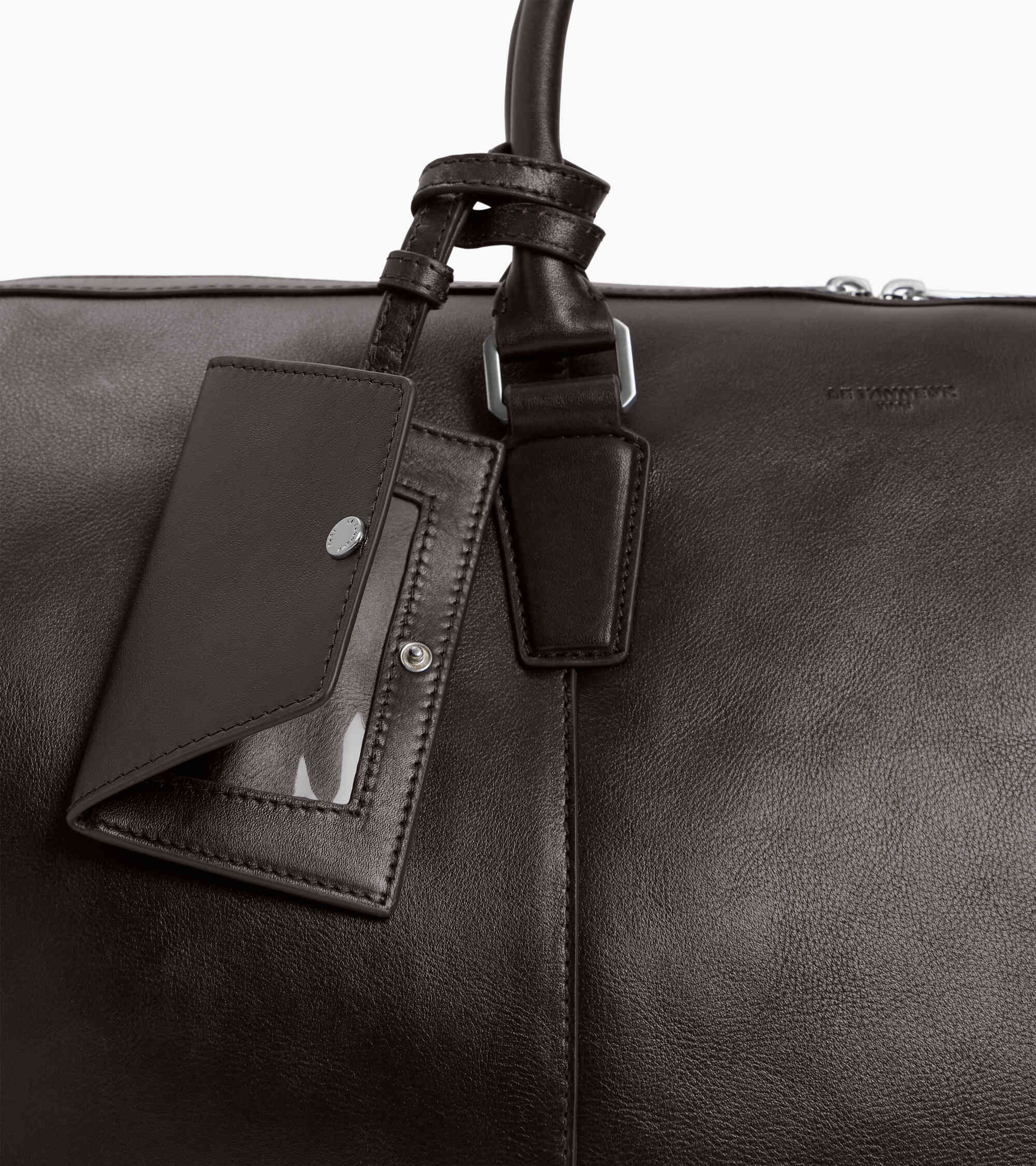 Marceau 48-hour travel bag in oiled leather
