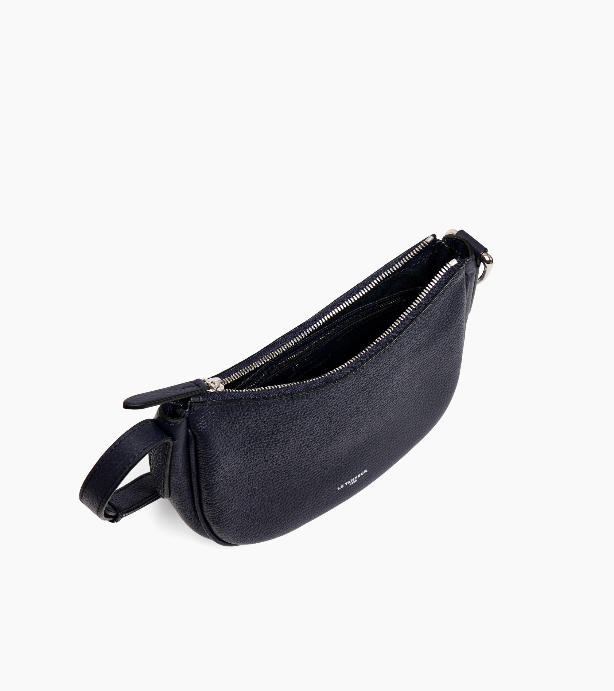 Small shoulder bag Madeleine in grained calfskin leather