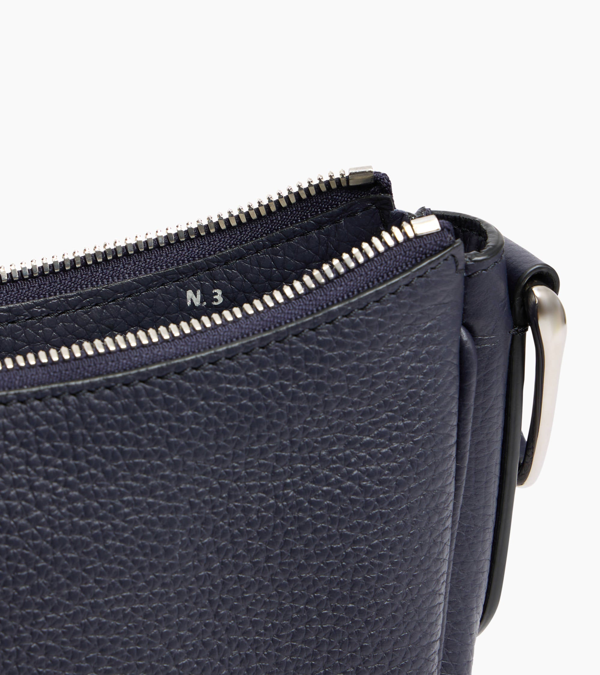 Small shoulder bag Madeleine in grained calfskin leather