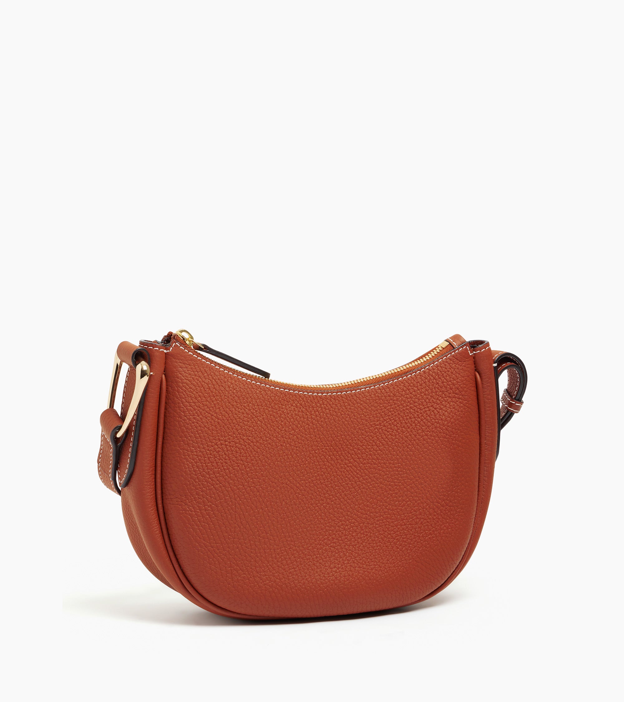 Small shoulder bag Madeleine in grained calfskin leather