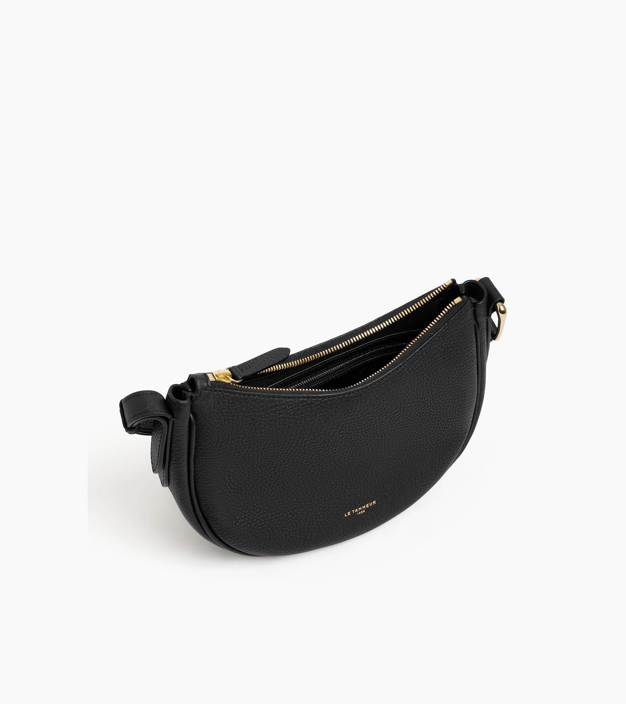 Small shoulder bag Madeleine in grained calfskin leather