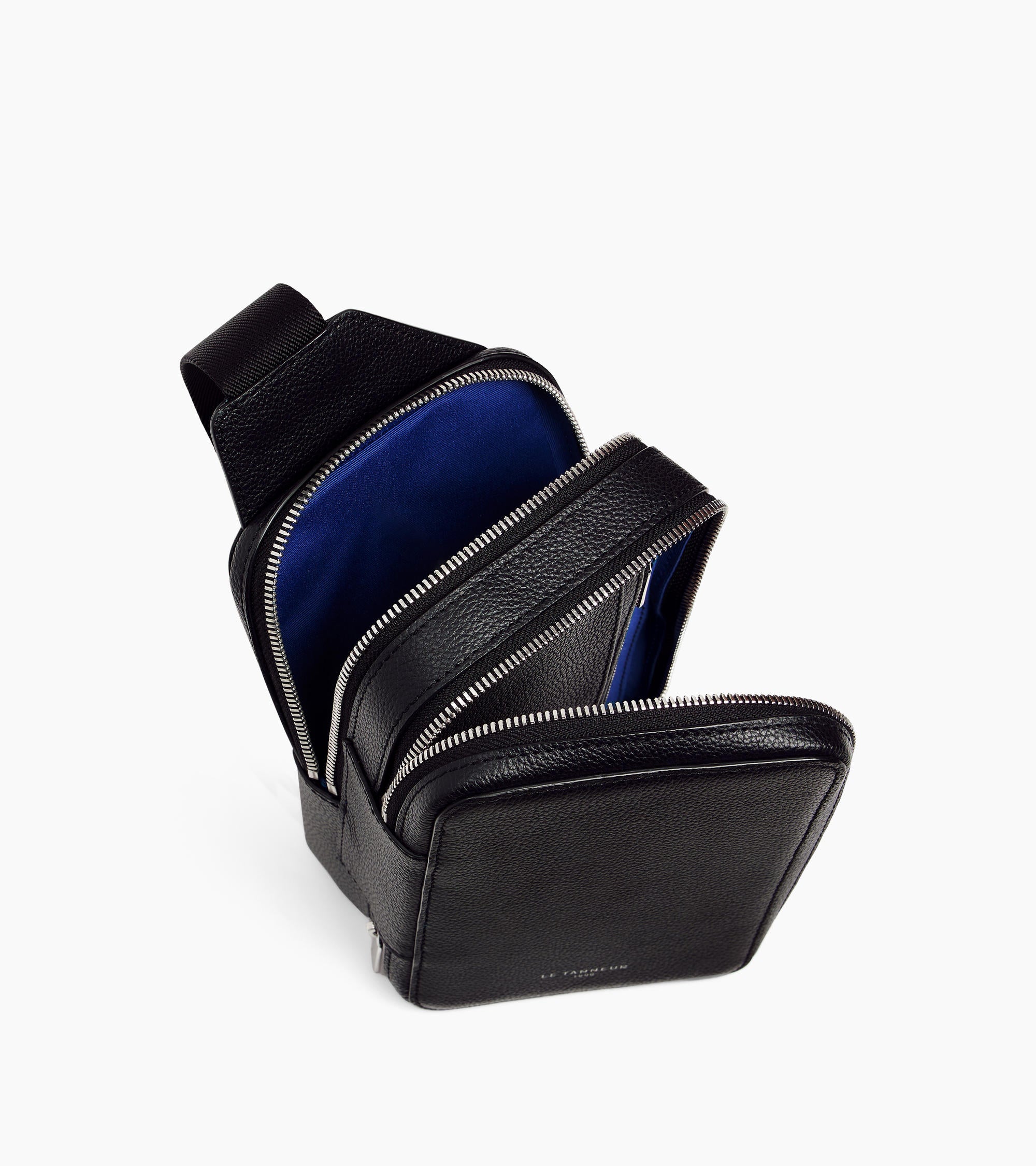 Emile sling bag in grained leather