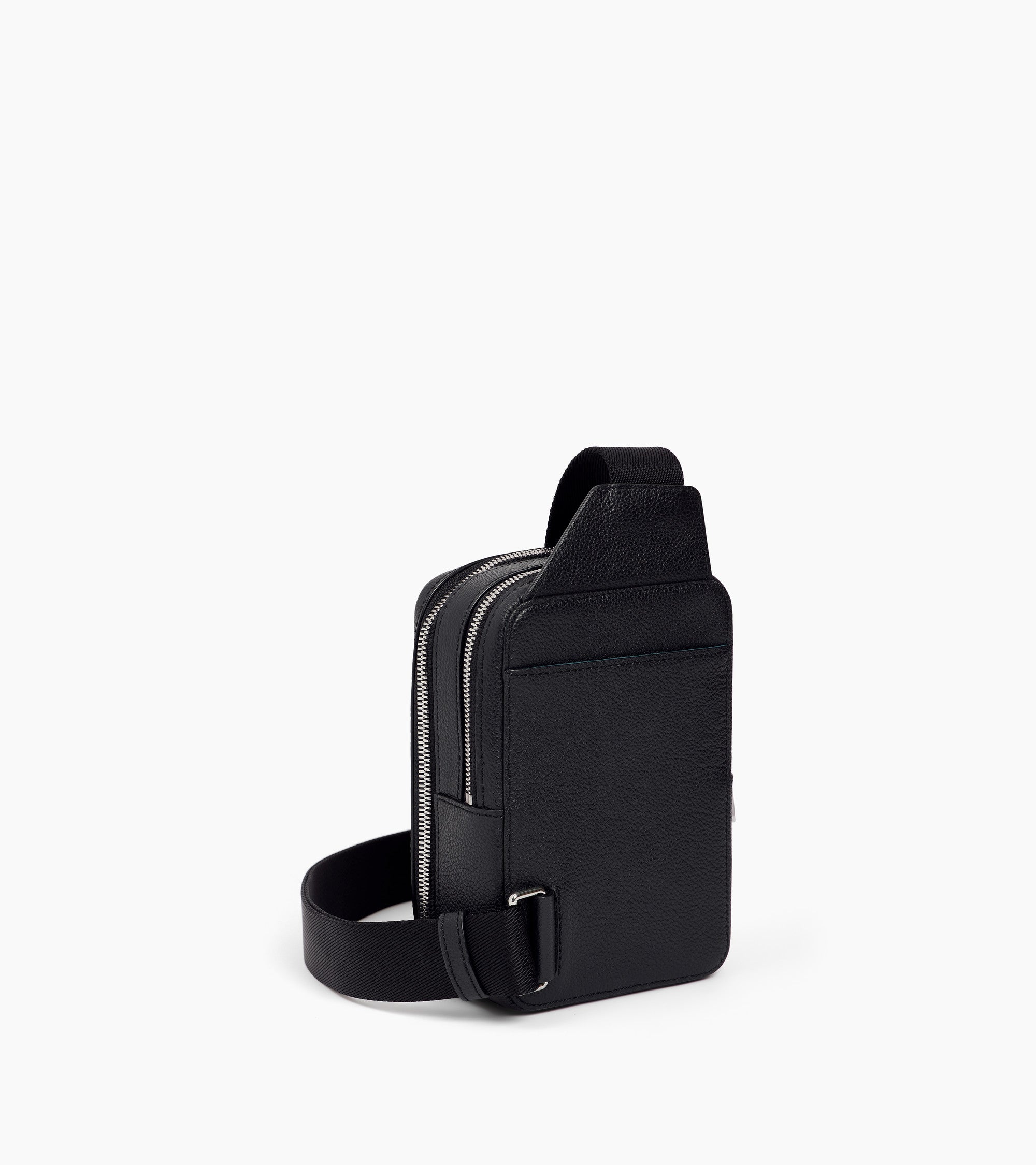 Emile sling bag in grained leather