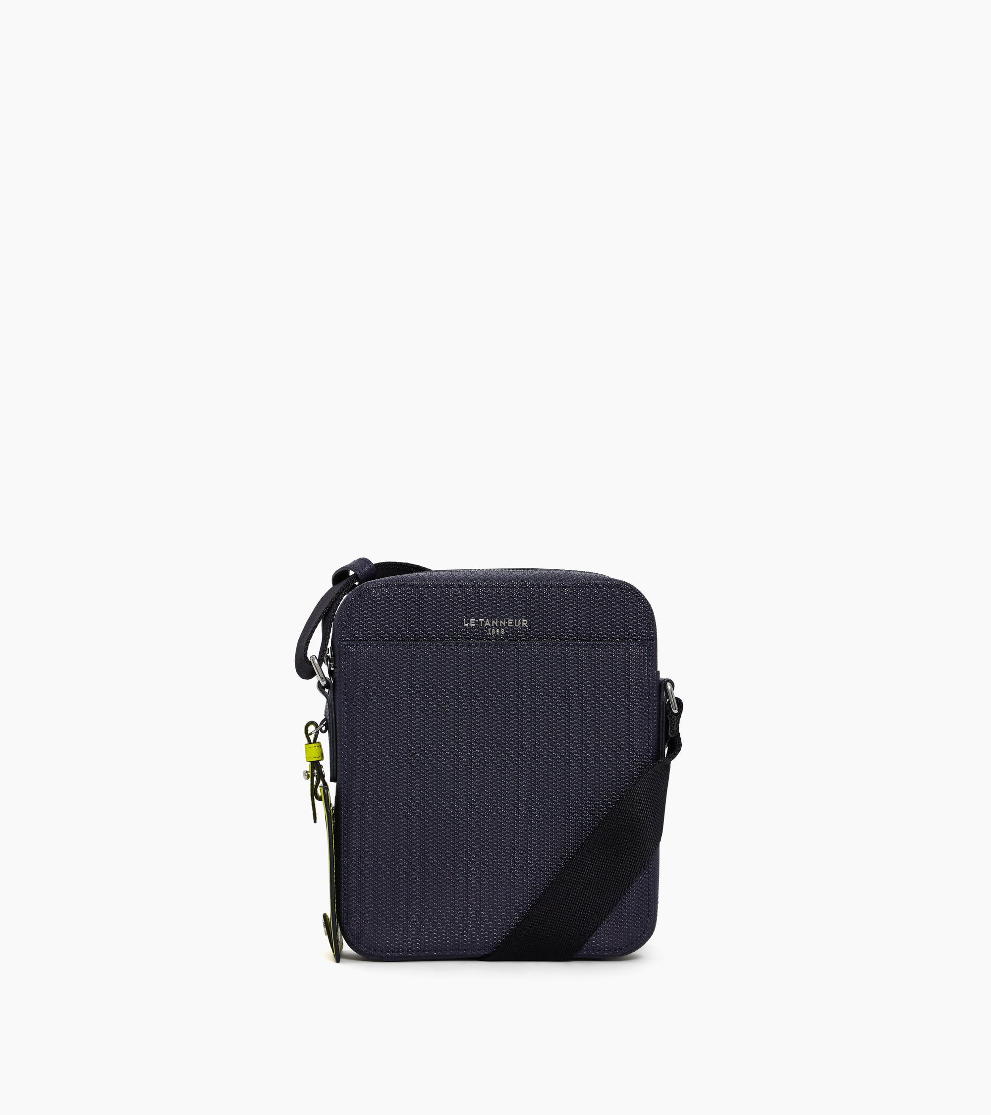 Emile small zipped satchel in signature T leather