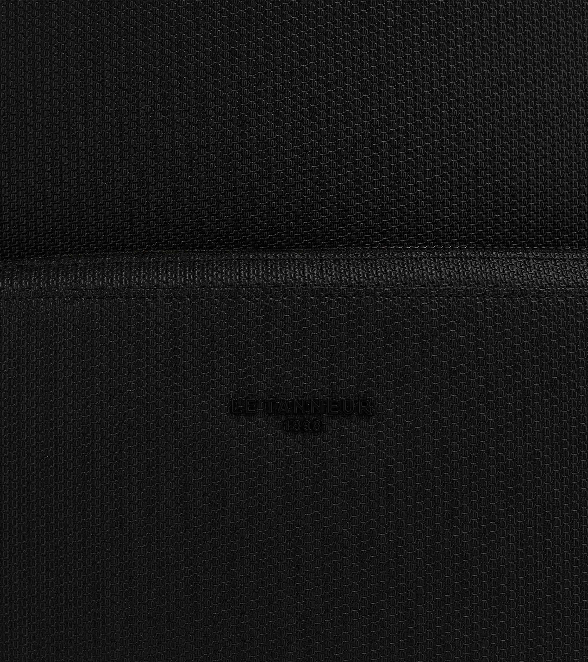 Emile zipped leather backpack in signature T leather