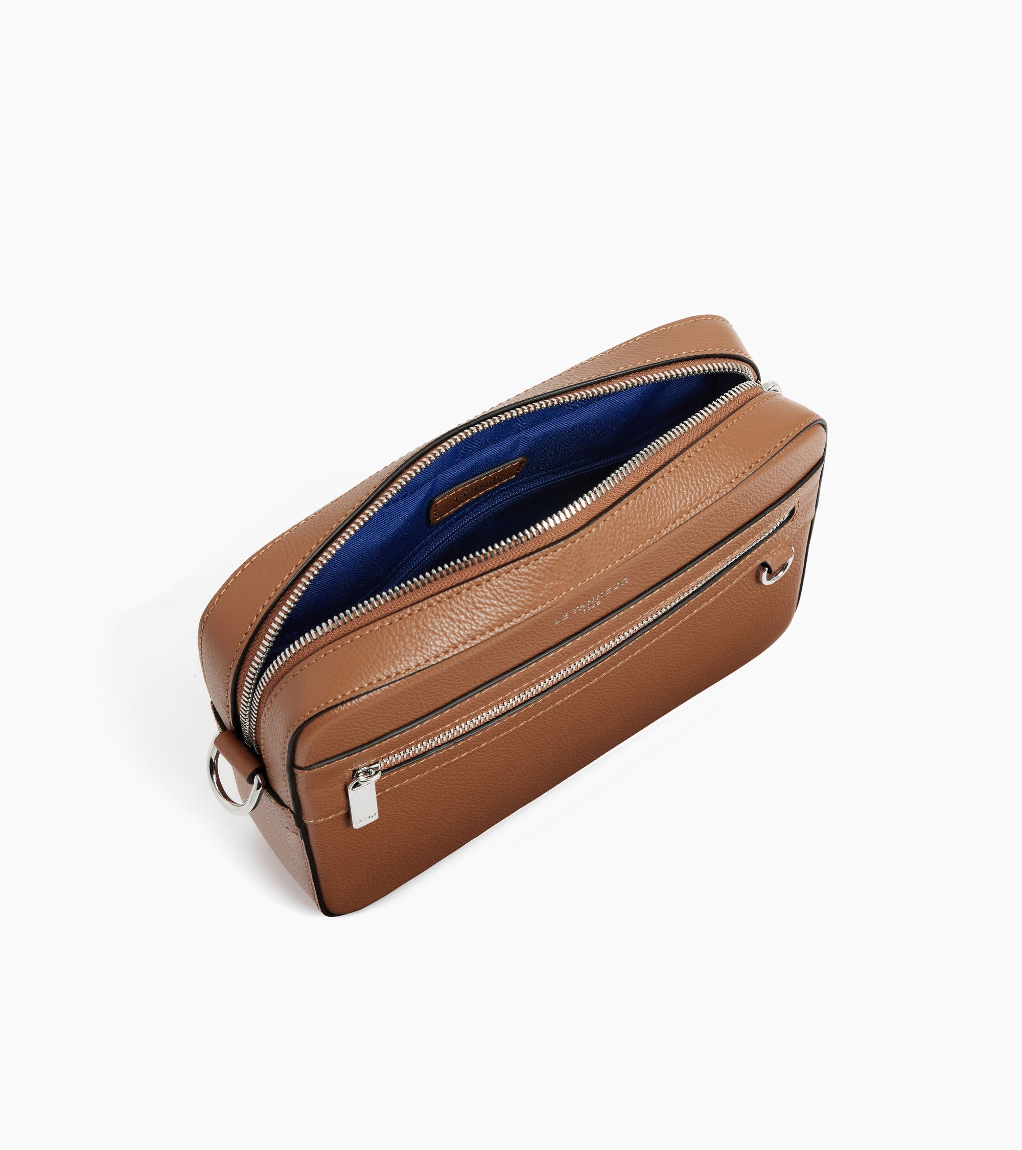 Emile small shoulder bag in grained leather