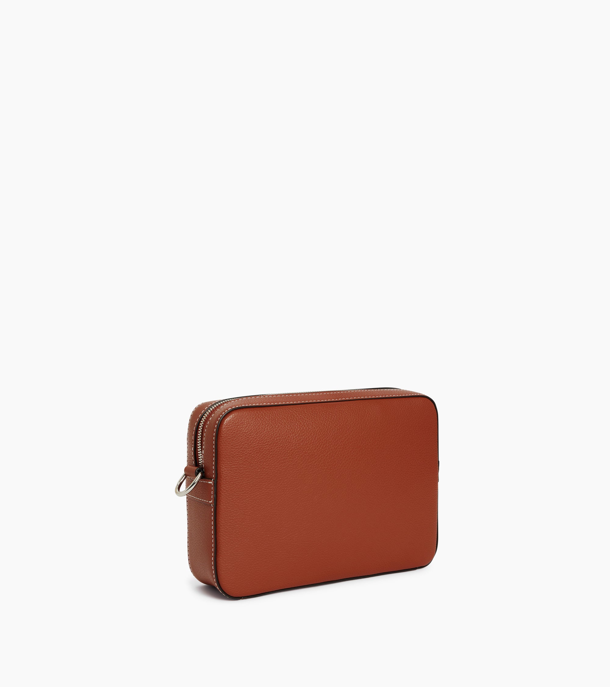 Emile camera bag in grained leather