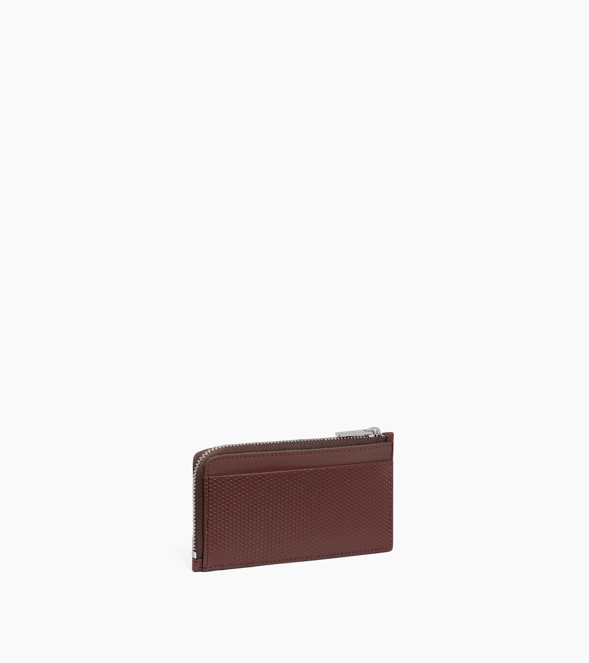 Emile L-zip card holder in signature T leather