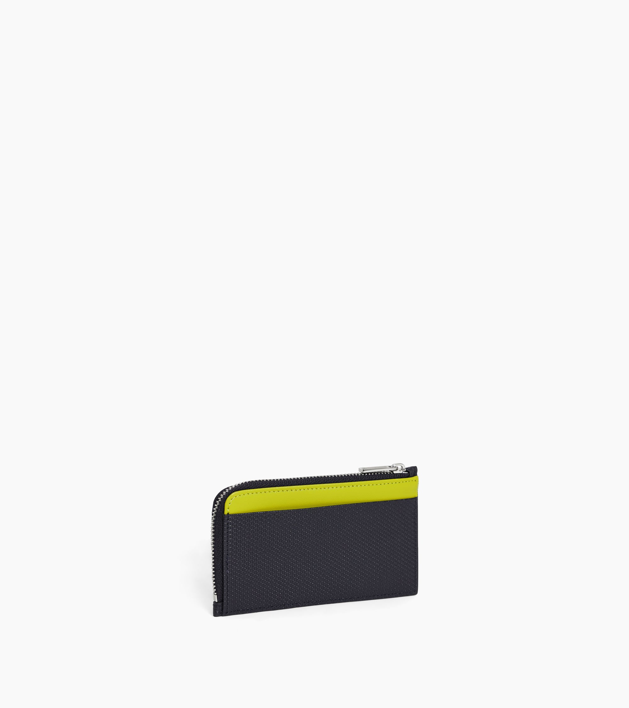 Emile L-zip card holder in signature T leather