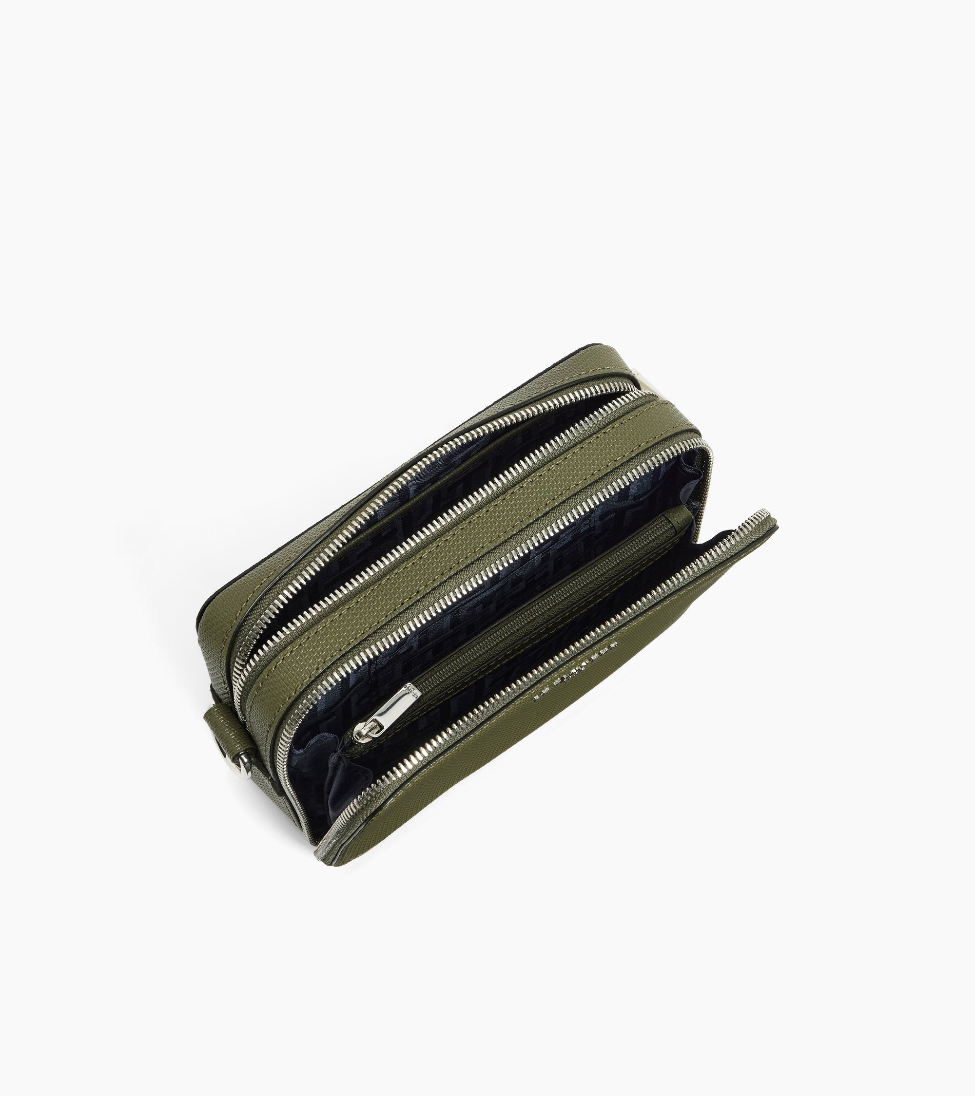 Emile small 2-compartment pouch in signature T leather