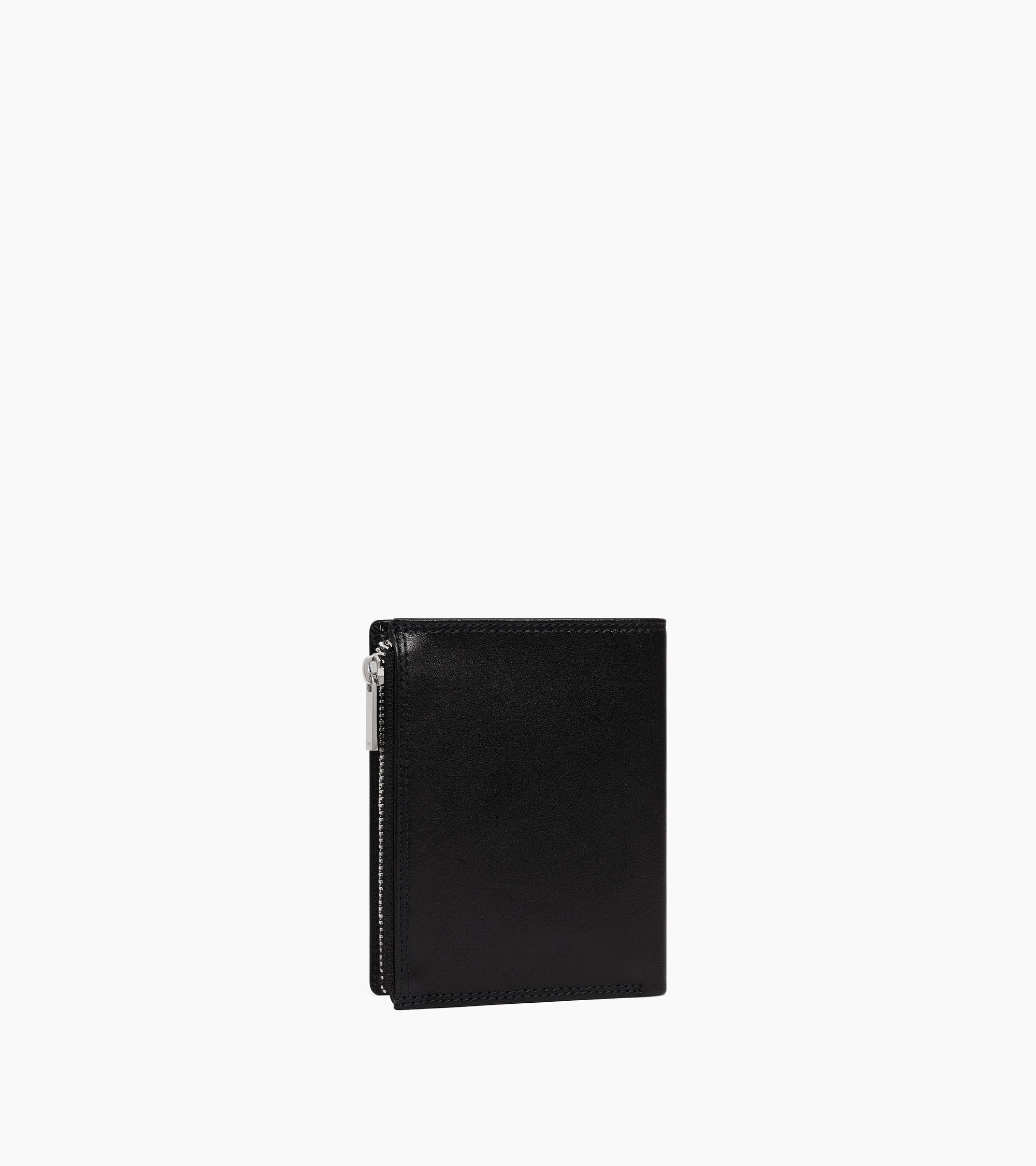 Martin medium vertical zipped wallet in smooth leather