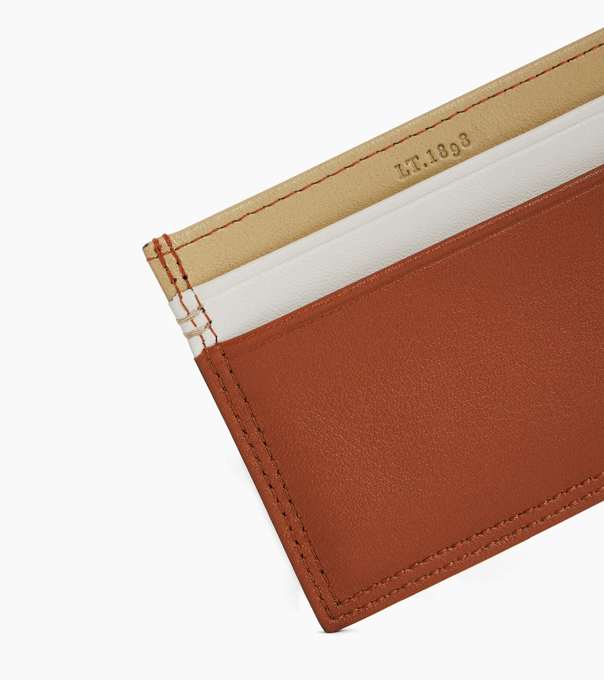Martin card holder in smooth leather