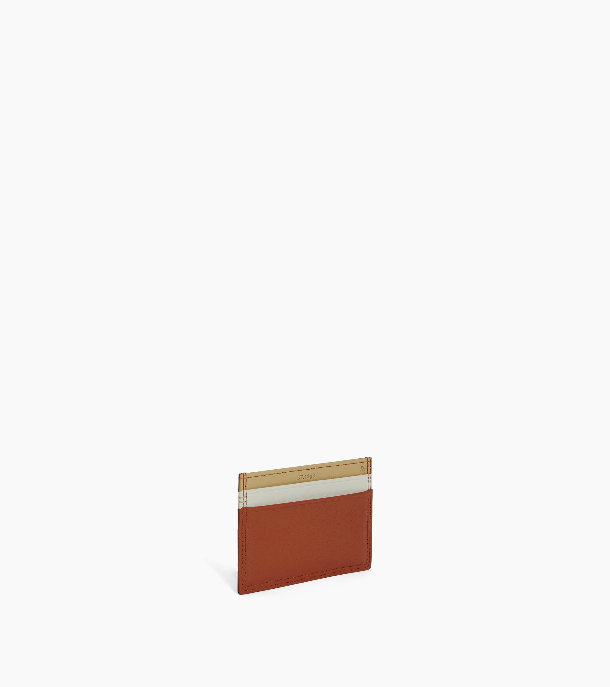 Martin card holder in smooth leather